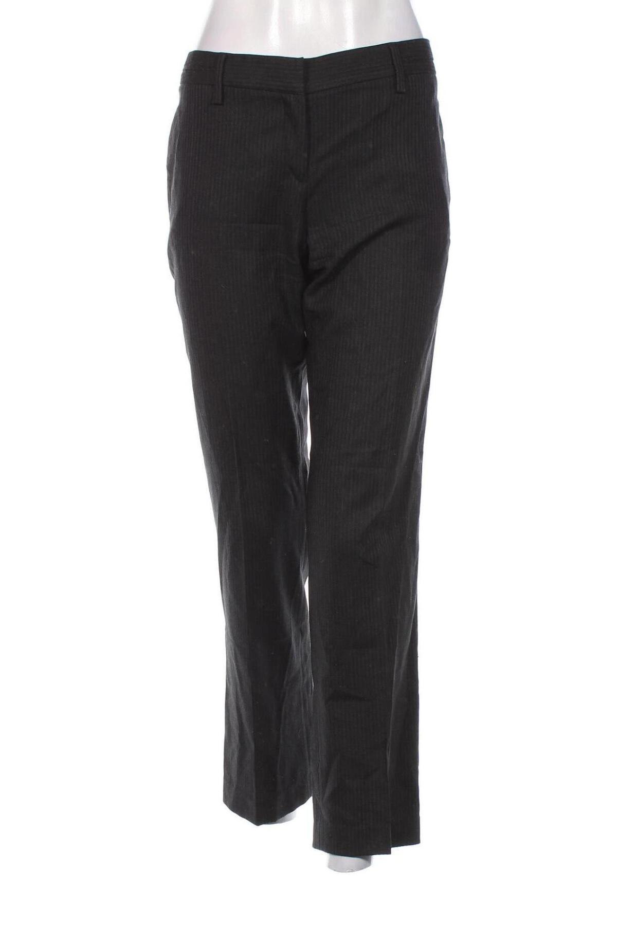 Дамски панталон Massimo Dutti, Размер M, Цвят Черен, Цена 22,44 лв.