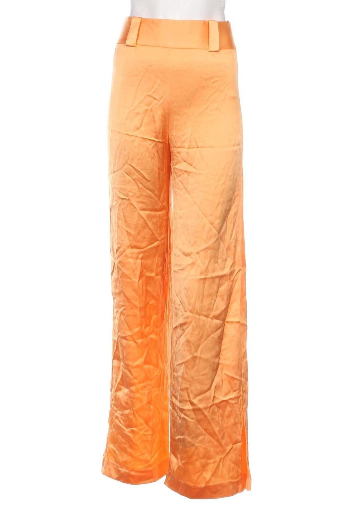 Pantaloni de femei Massimo Dutti, Mărime S, Culoare Portocaliu, Preț 132,90 Lei