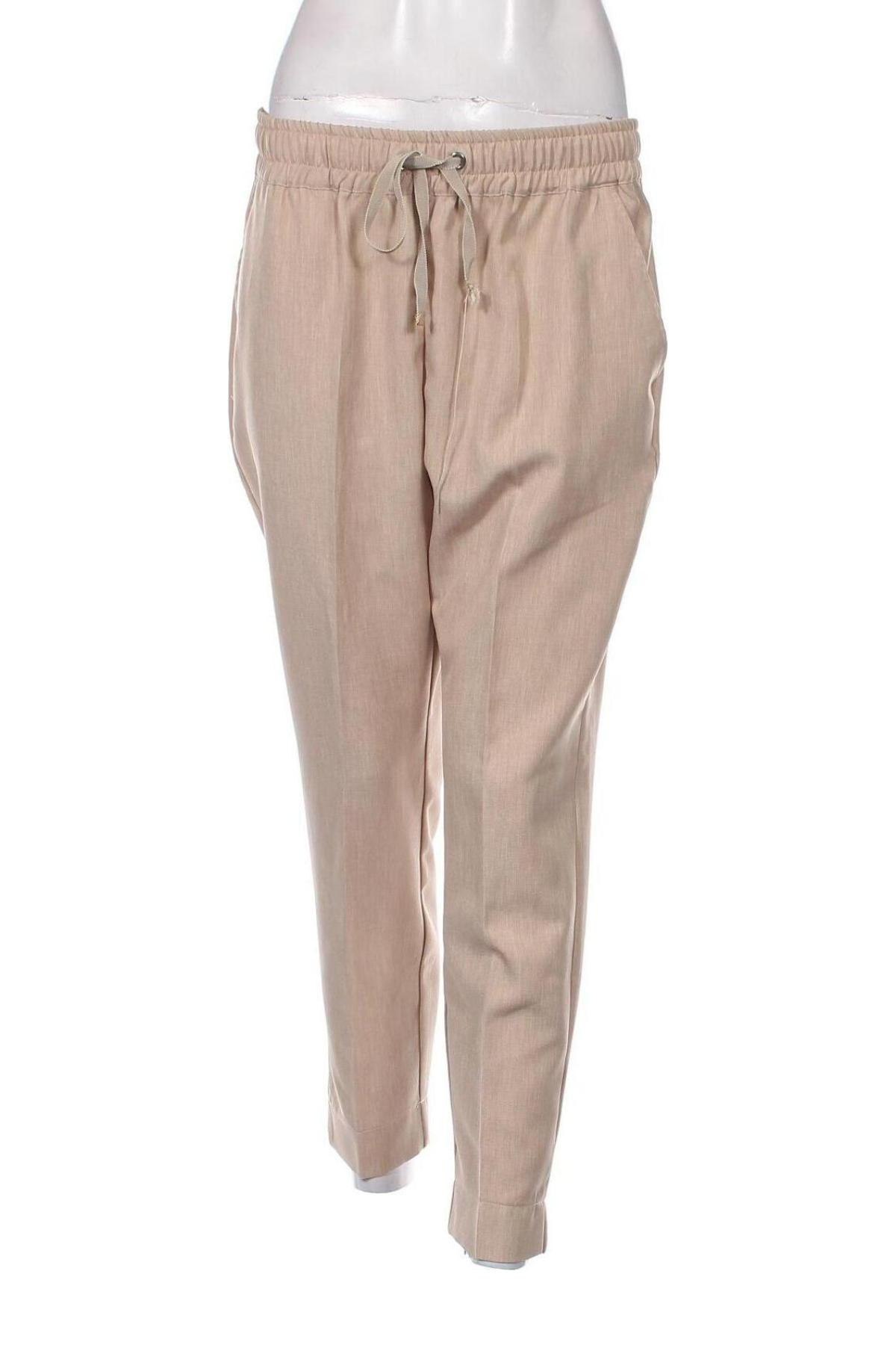 Damenhose Oltre, Größe M, Farbe Beige, Preis 24,28 €