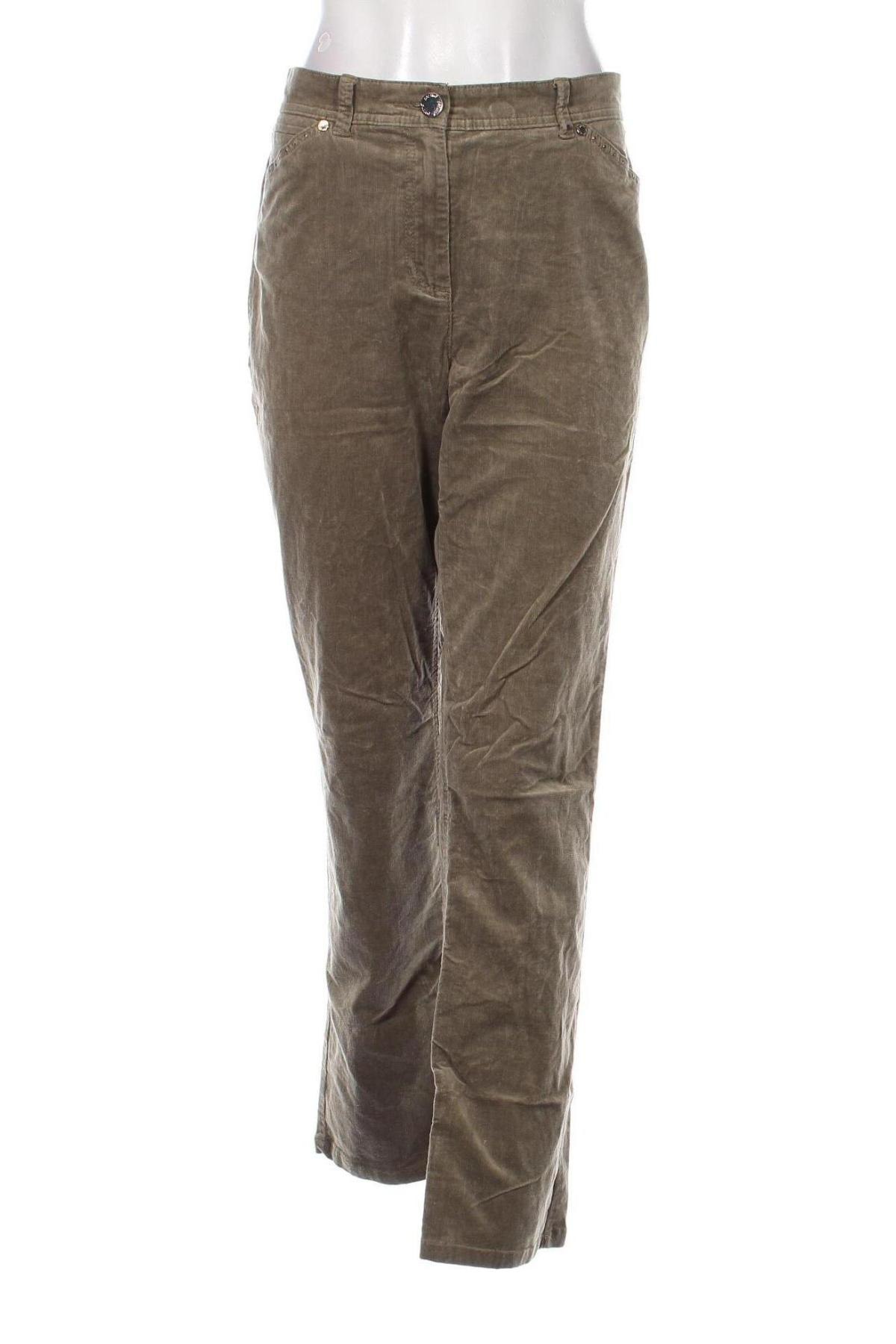 Pantaloni de femei Per Una By Marks & Spencer, Mărime L, Culoare Verde, Preț 26,97 Lei