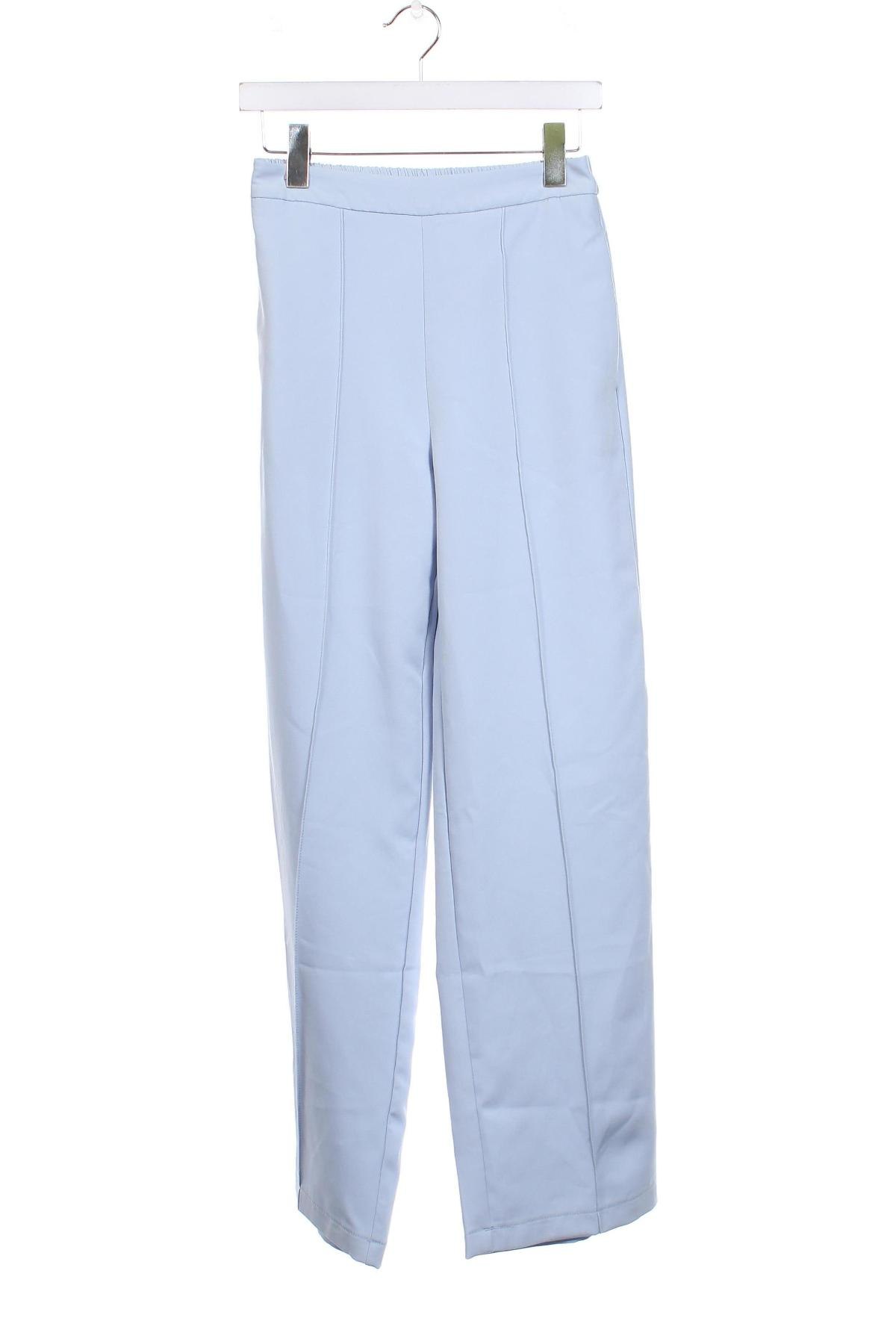 Γυναικείο παντελόνι Pieces, Μέγεθος XS, Χρώμα Μπλέ, Τιμή 18,22 €
