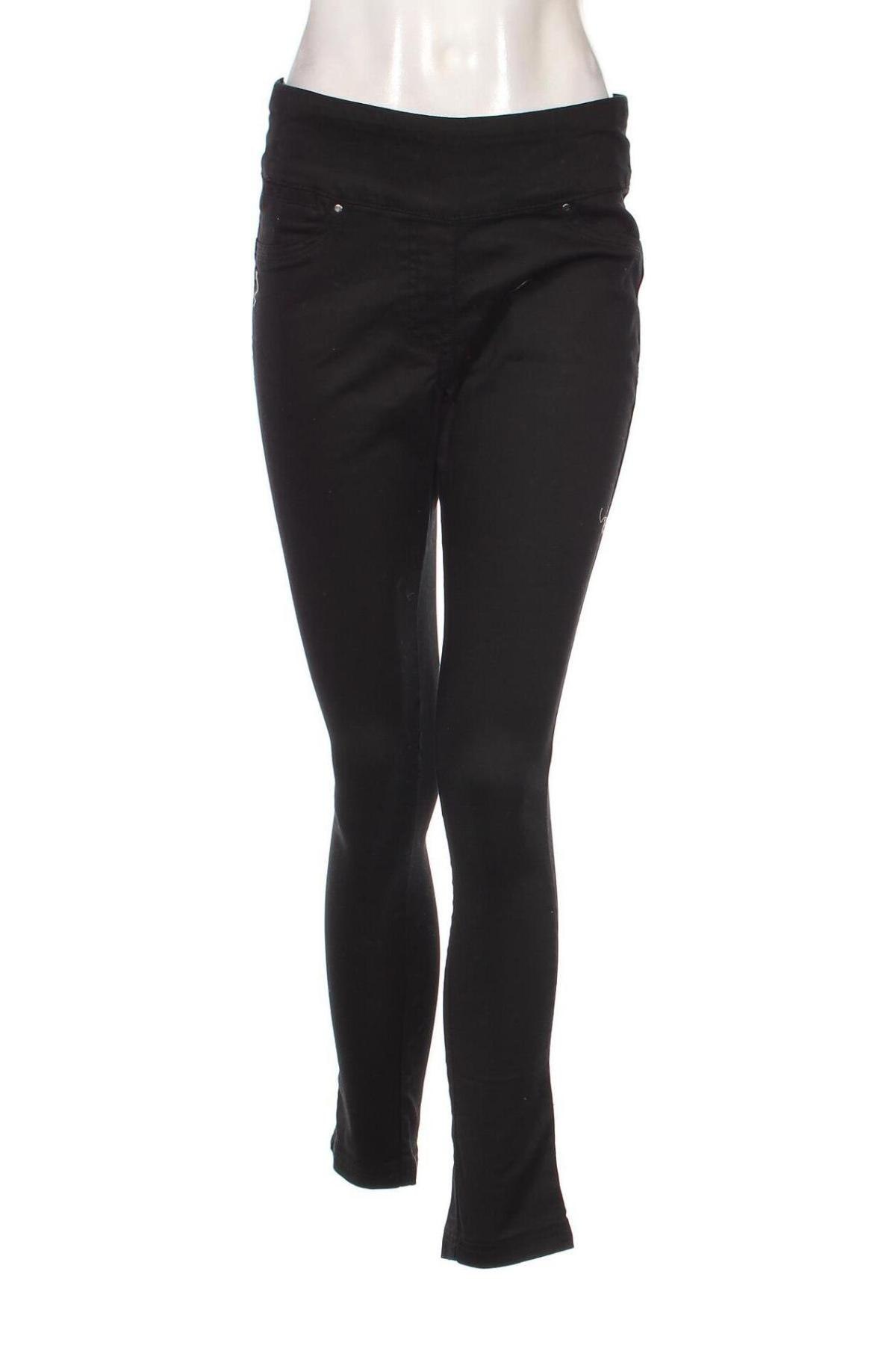 Γυναικείο παντελόνι Rivers, Μέγεθος M, Χρώμα Μαύρο, Τιμή 7,12 €