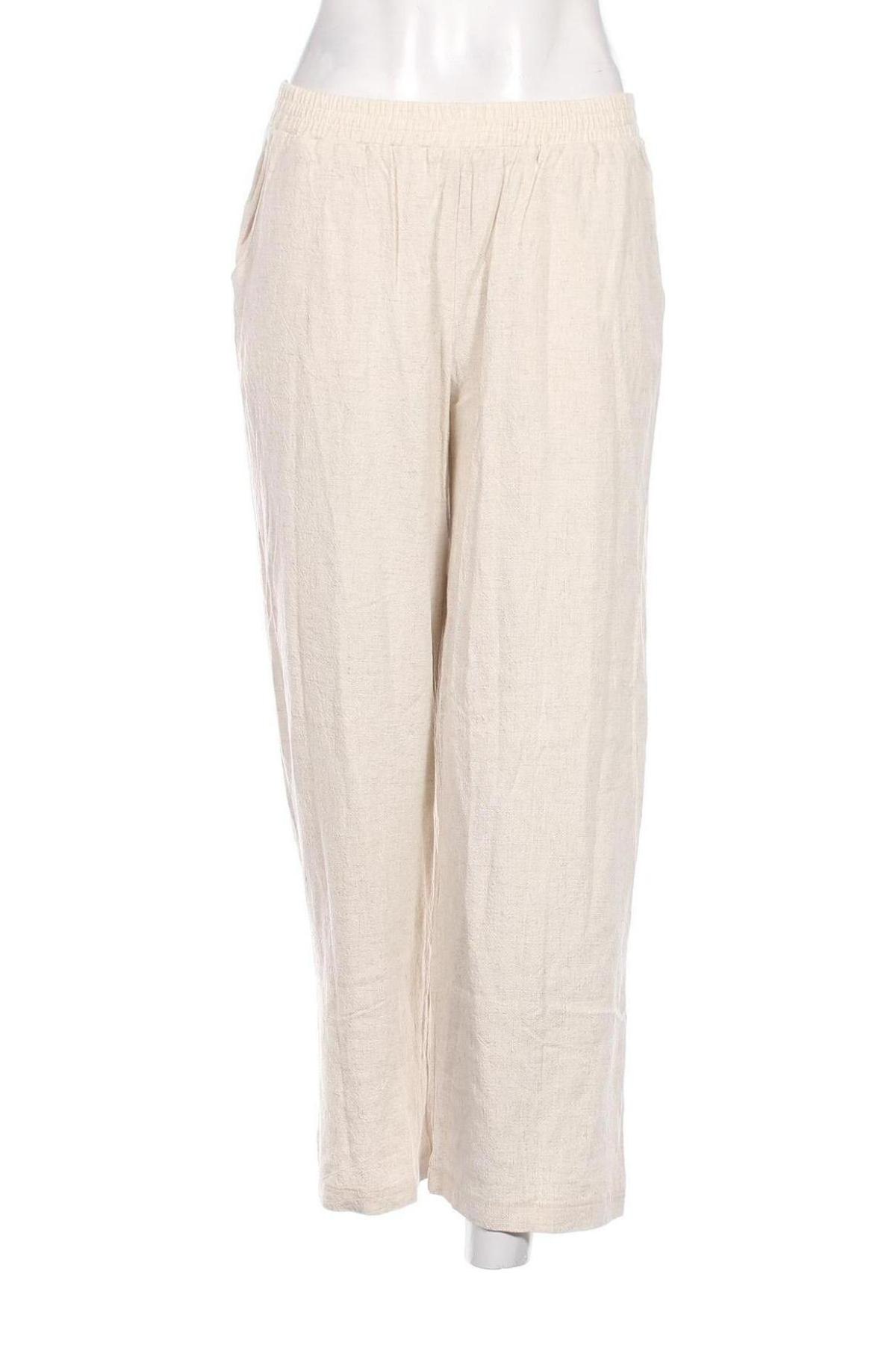 Дамски панталон SHEIN, Размер M, Цвят Бежов, Цена 29,00 лв.