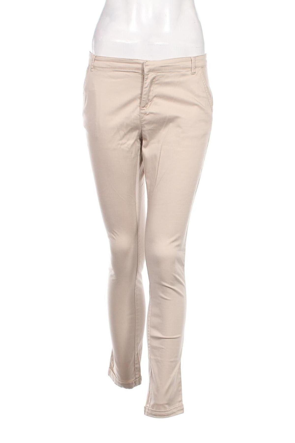 Pantaloni de femei Terranova, Mărime M, Culoare Bej, Preț 30,05 Lei