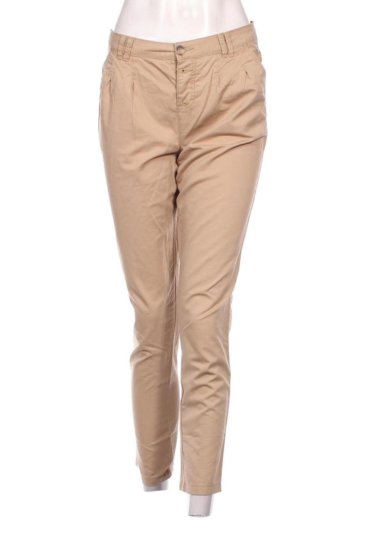 Γυναικείο παντελόνι Terranova, Μέγεθος L, Χρώμα  Μπέζ, Τιμή 8,45 €