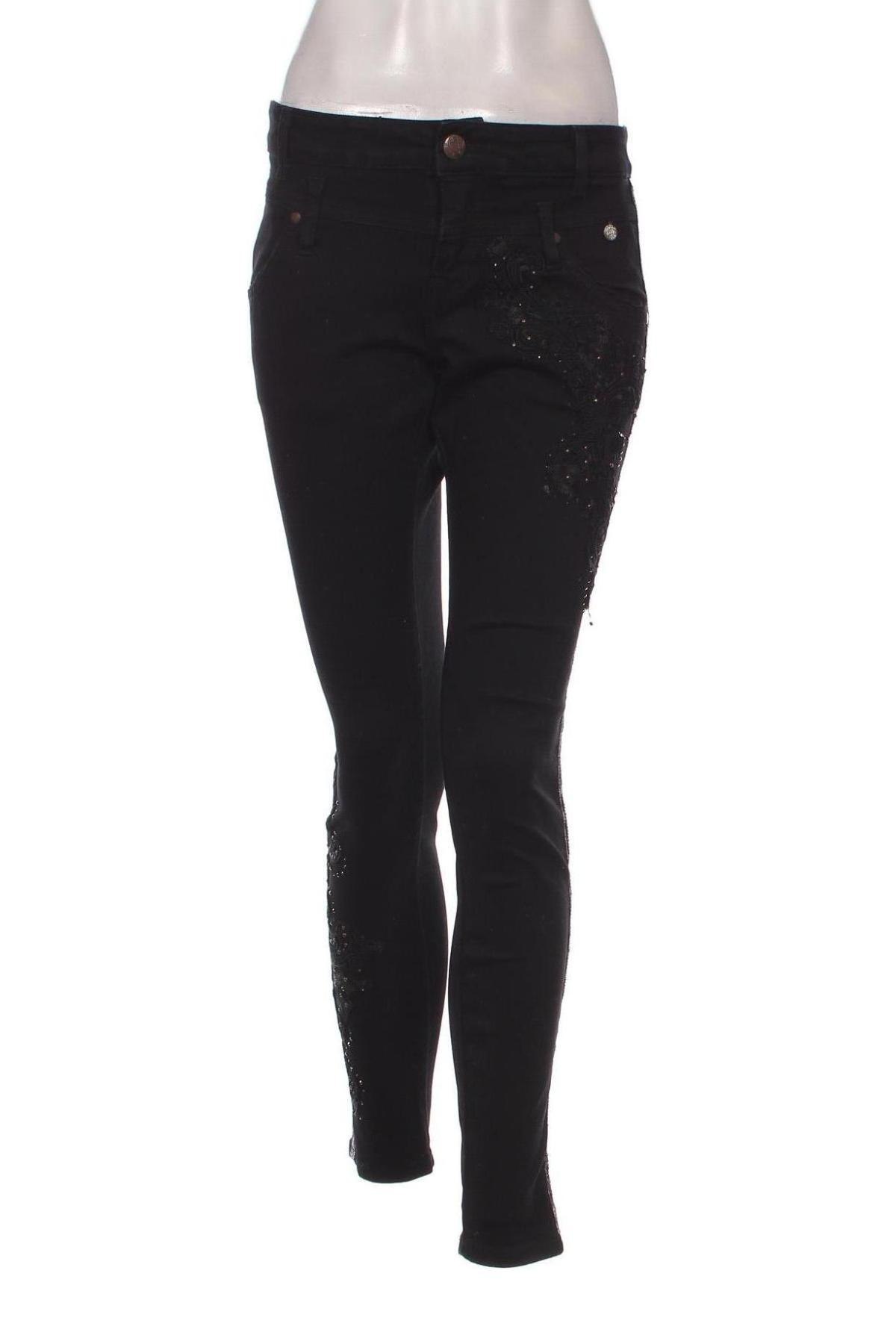 Дамски панталон Tredy, Размер S, Цвят Черен, Цена 16,53 лв.