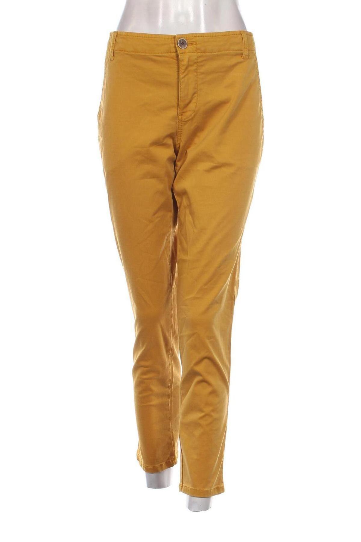Дамски панталон Yessica, Размер S, Цвят Жълт, Цена 8,12 лв.