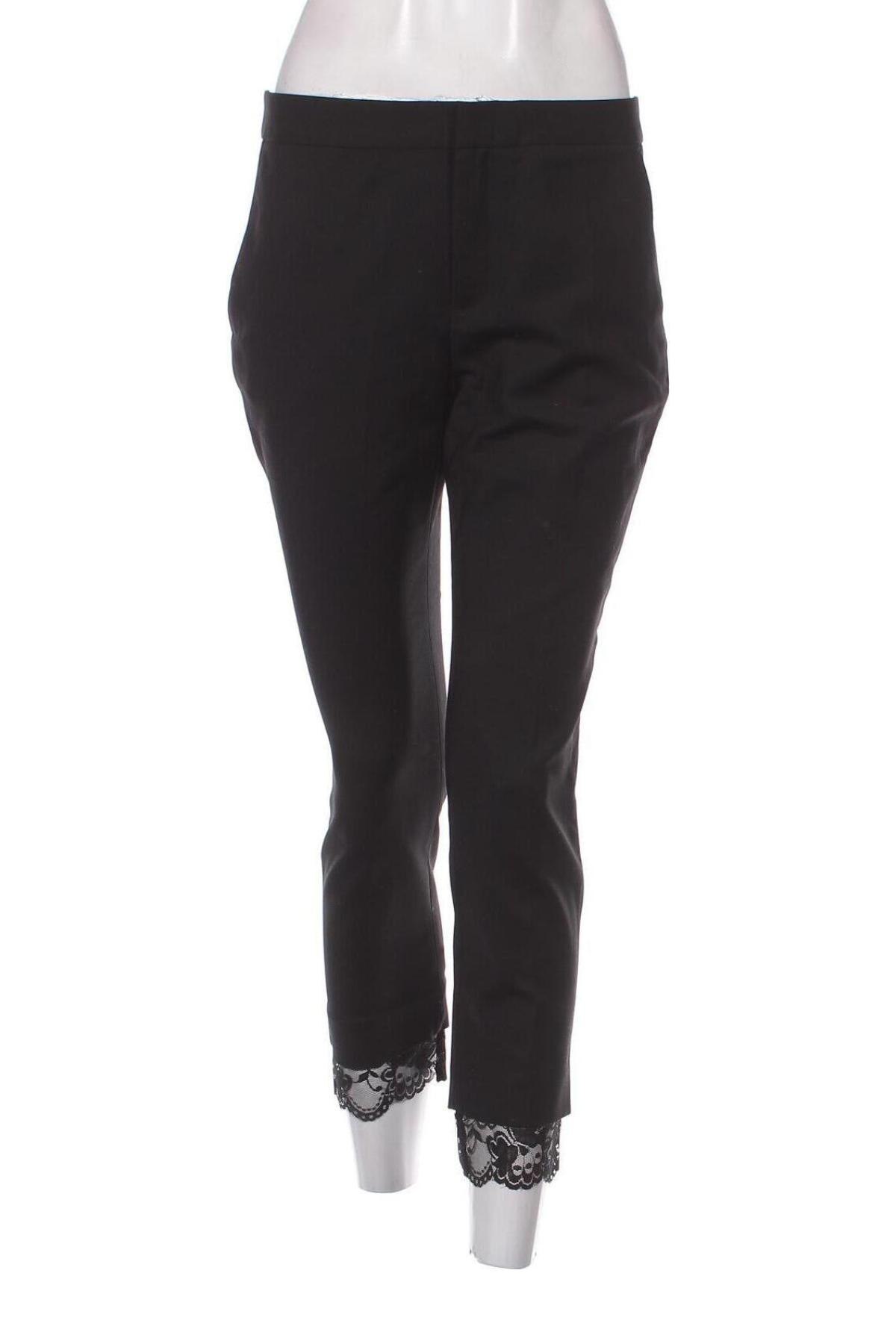 Γυναικείο παντελόνι Zara, Μέγεθος M, Χρώμα Μαύρο, Τιμή 29,92 €