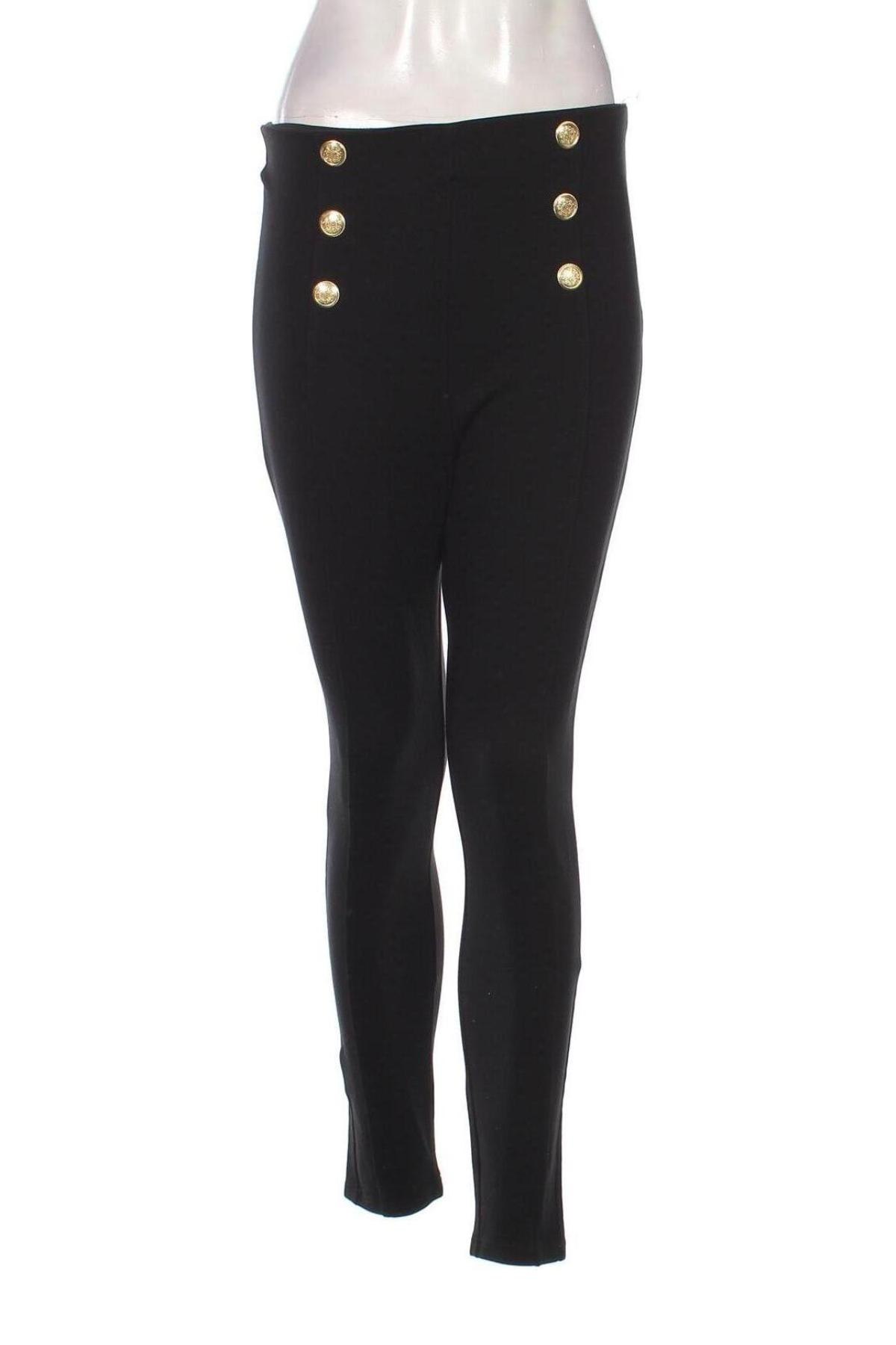 Pantaloni de femei Zara, Mărime L, Culoare Negru, Preț 23,98 Lei
