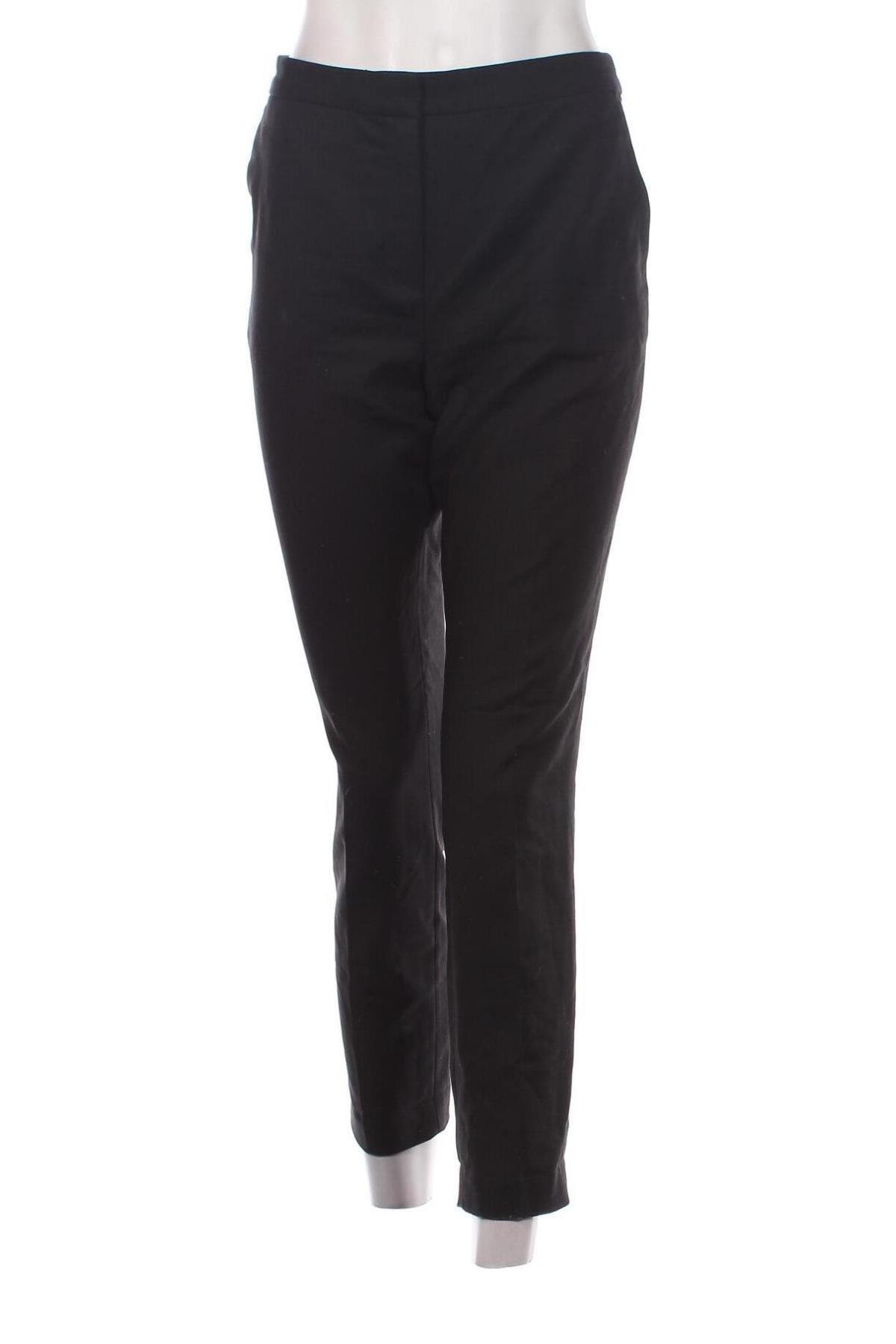 Дамски панталон Zara, Размер L, Цвят Черен, Цена 7,29 лв.