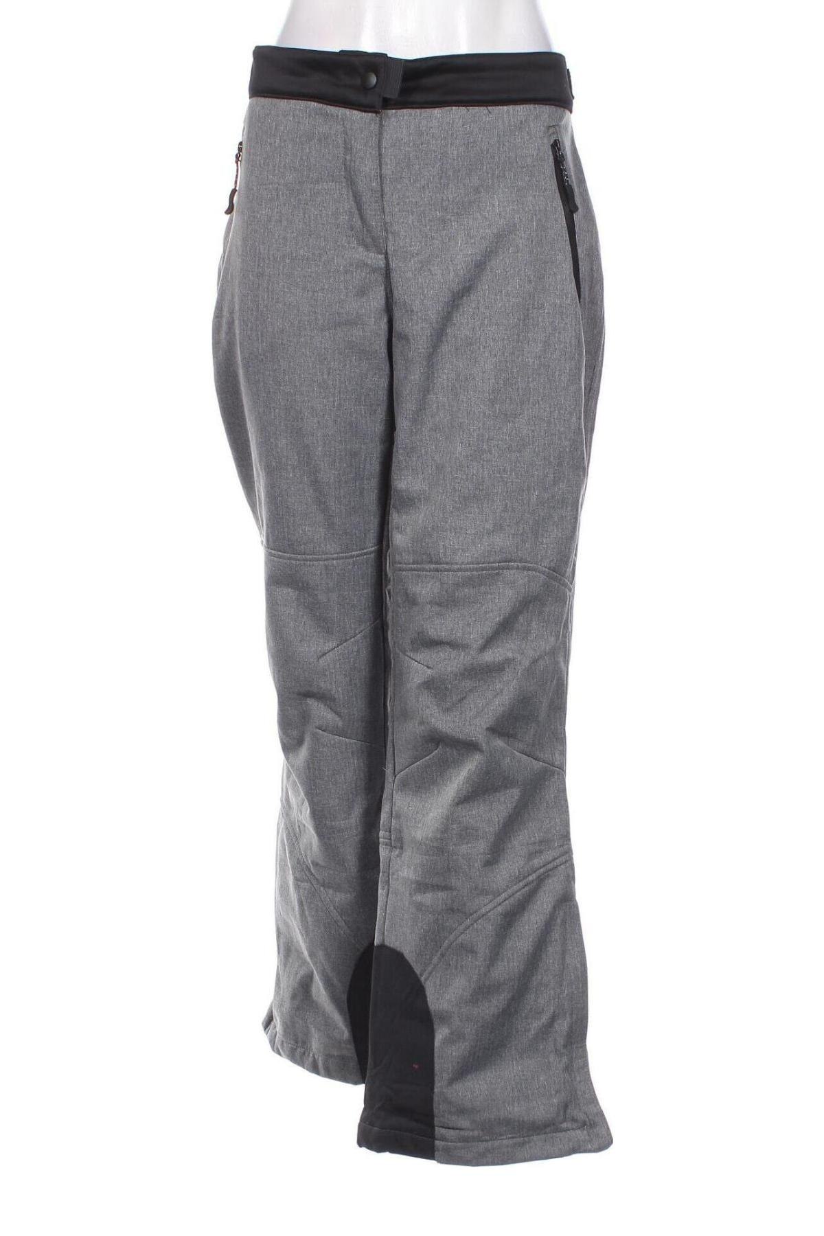 Дамски панталон за зимни спортове Crivit, Размер XL, Цвят Сив, Цена 37,50 лв.