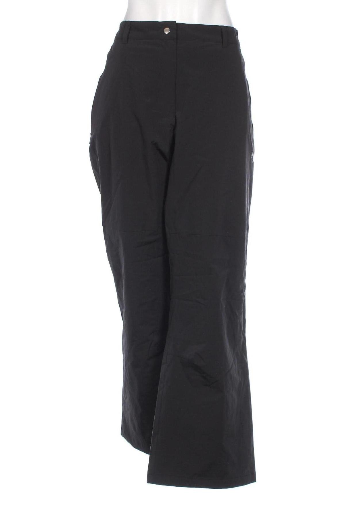 Дамски панталон за зимни спортове Ulla Popken, Размер 3XL, Цвят Черен, Цена 37,50 лв.