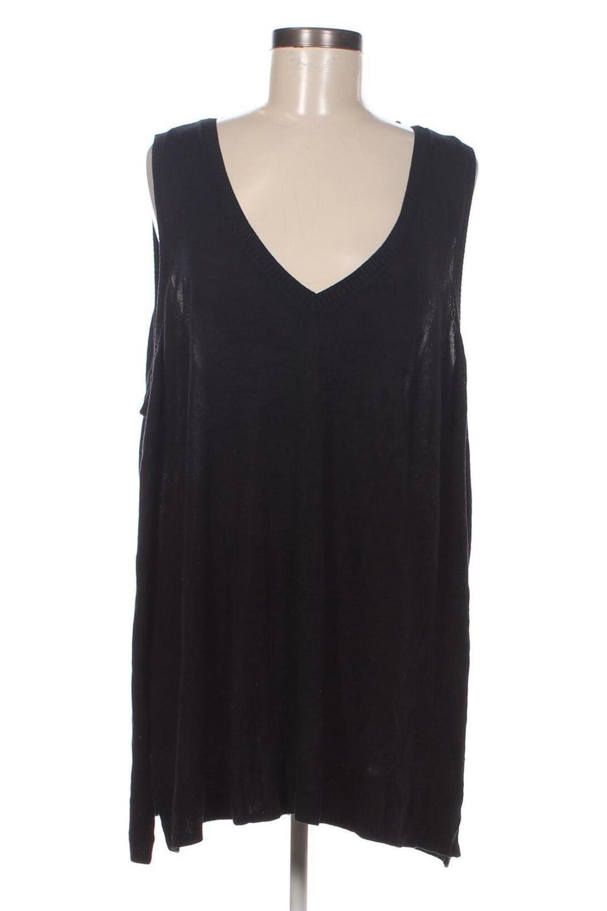Γυναικείο αμάνικο μπλουζάκι Anko, Μέγεθος 3XL, Χρώμα Μαύρο, Τιμή 8,04 €