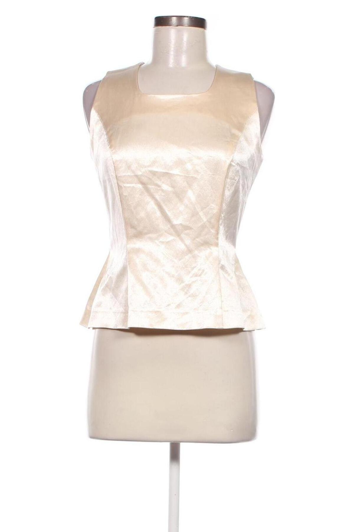 Γυναικείο αμάνικο μπλουζάκι Apart, Μέγεθος S, Χρώμα  Μπέζ, Τιμή 15,60 €
