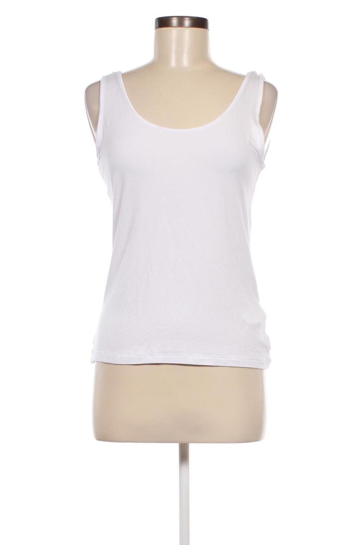 Damska koszulka na ramiączkach Calvin Klein Jeans, Rozmiar M, Kolor Biały, Cena 102,51 zł