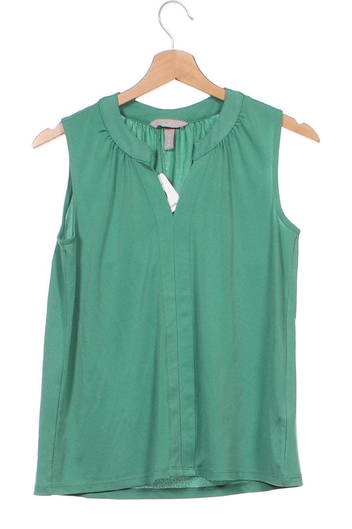 Dámske tielko  H&M, Veľkosť XS, Farba Zelená, Cena  2,95 €