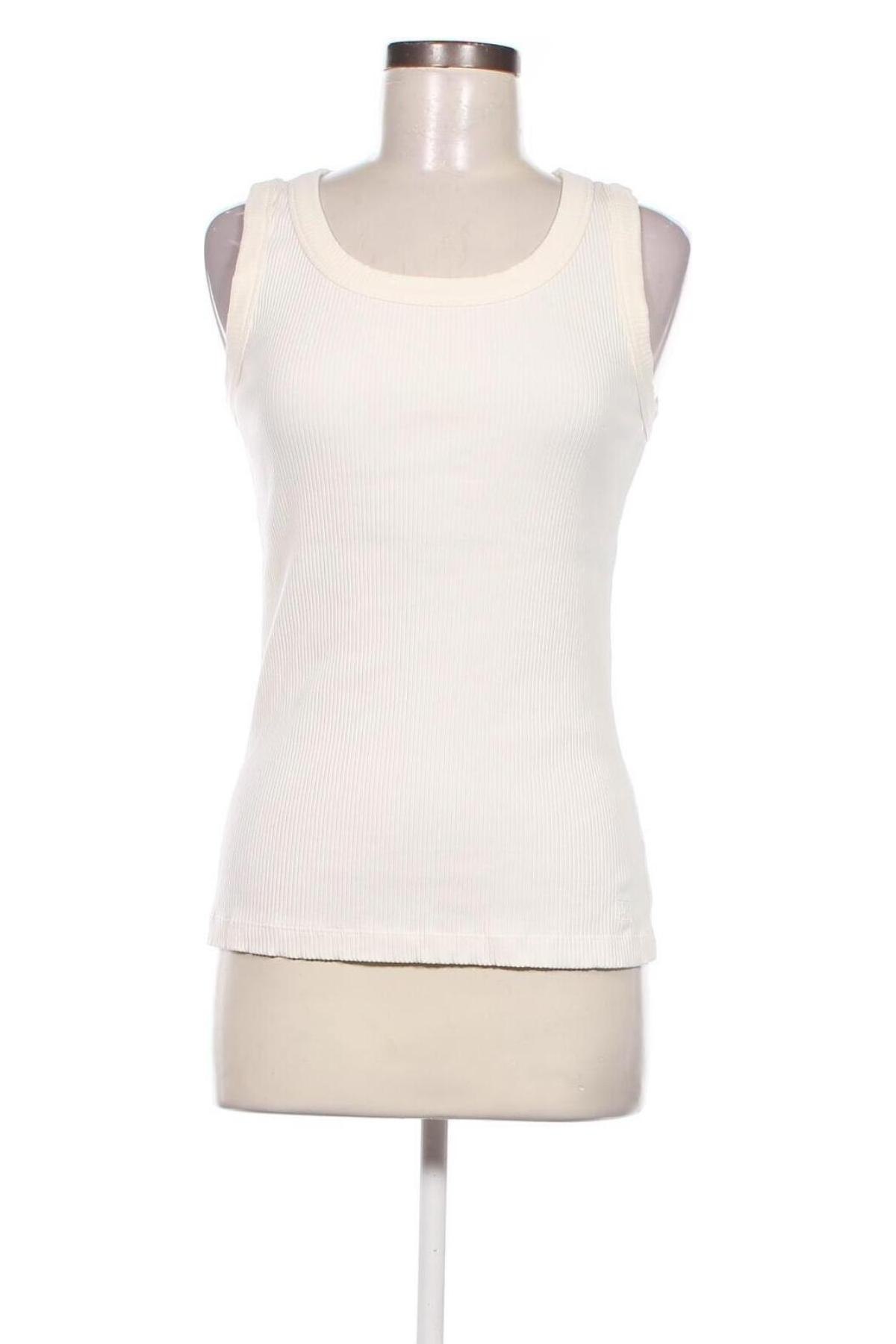 Γυναικείο αμάνικο μπλουζάκι In Wear, Μέγεθος L, Χρώμα Εκρού, Τιμή 17,23 €