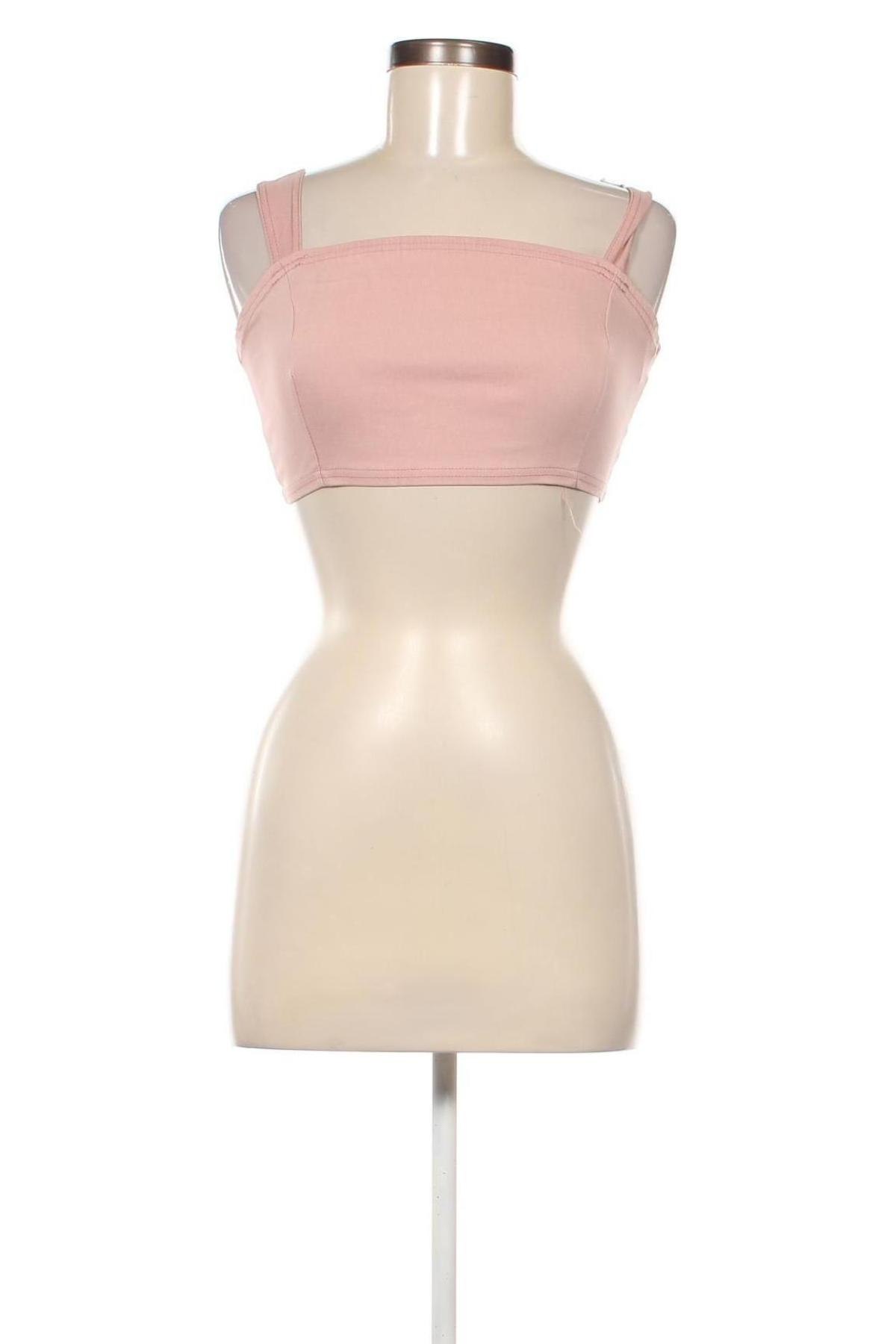 Γυναικείο αμάνικο μπλουζάκι Missguided, Μέγεθος S, Χρώμα Ρόζ , Τιμή 3,18 €