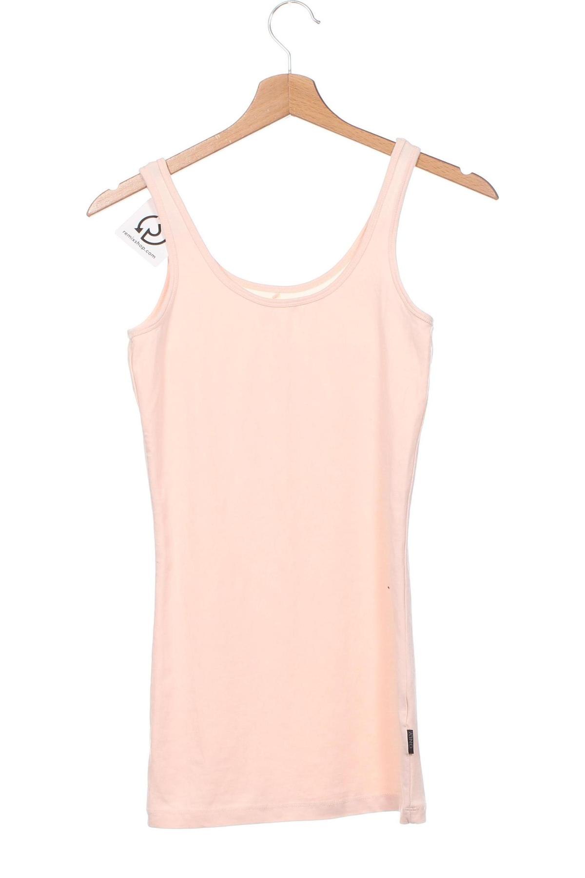 Γυναικείο αμάνικο μπλουζάκι ONLY, Μέγεθος XS, Χρώμα Ρόζ , Τιμή 3,87 €
