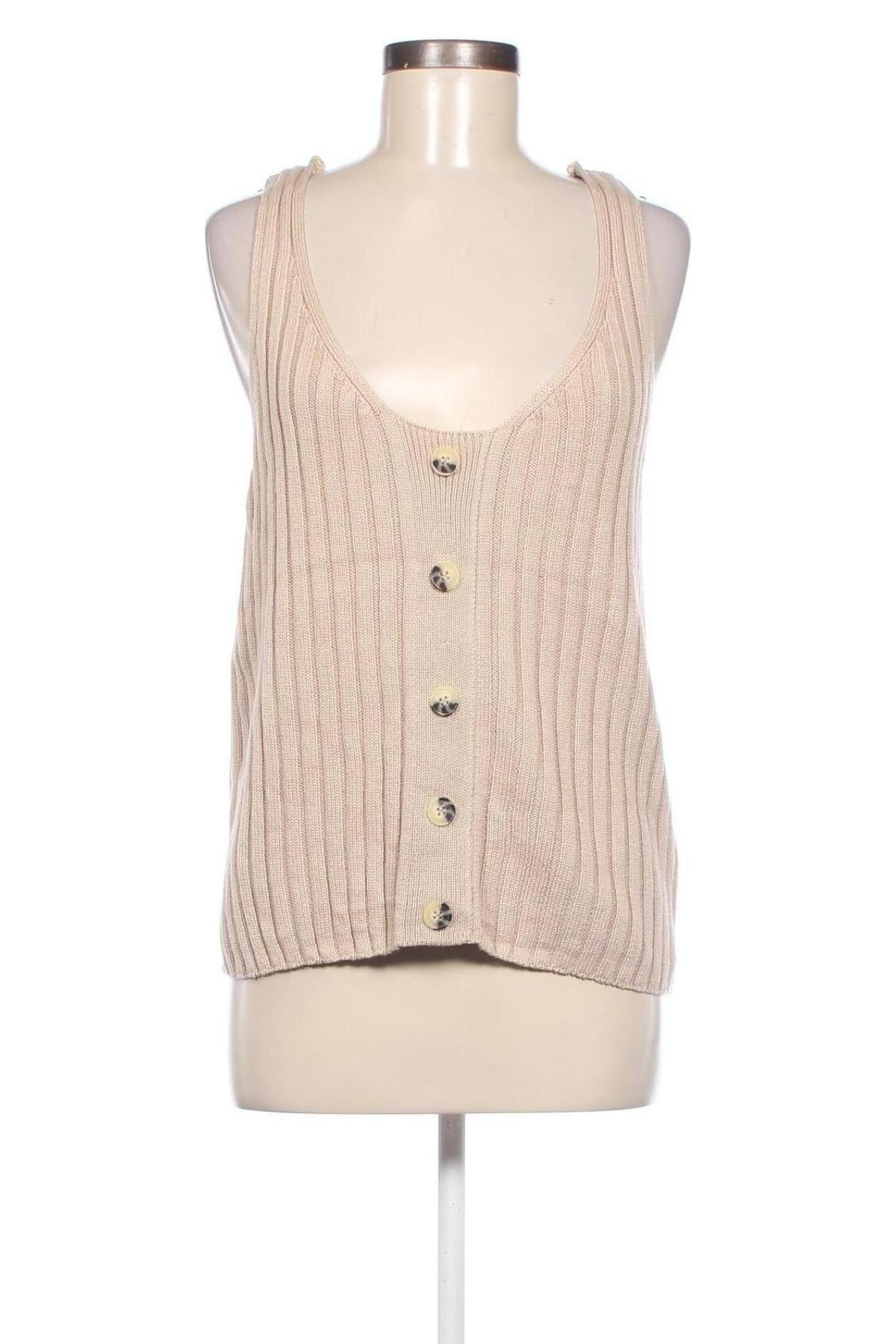 Γυναικείο αμάνικο μπλουζάκι Primark, Μέγεθος XL, Χρώμα  Μπέζ, Τιμή 4,74 €