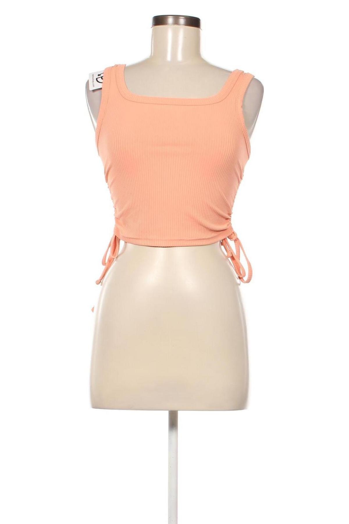 Γυναικείο αμάνικο μπλουζάκι SHEIN, Μέγεθος S, Χρώμα Πορτοκαλί, Τιμή 9,31 €