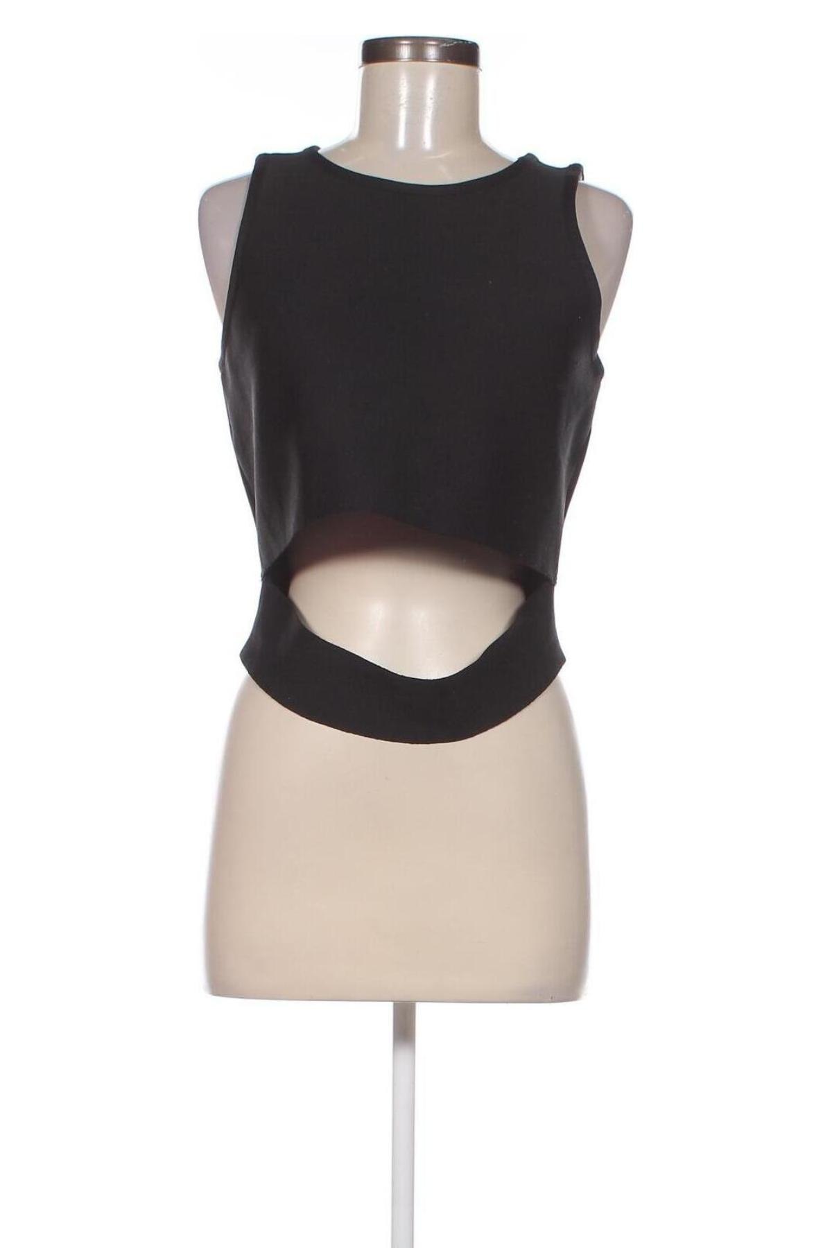 Γυναικείο αμάνικο μπλουζάκι Supertrash, Μέγεθος M, Χρώμα Μαύρο, Τιμή 6,68 €