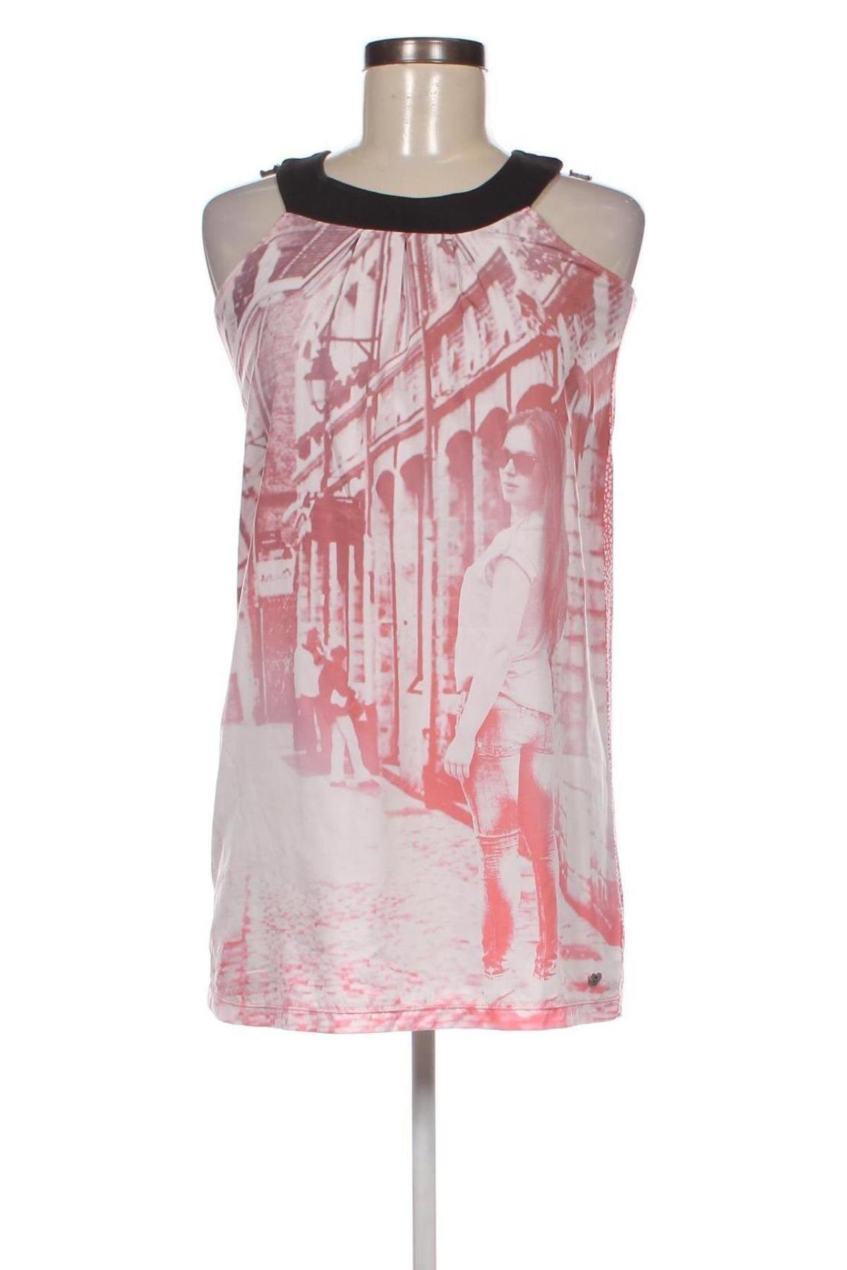 Γυναικείο αμάνικο μπλουζάκι Tom Tailor, Μέγεθος M, Χρώμα Πολύχρωμο, Τιμή 3,57 €