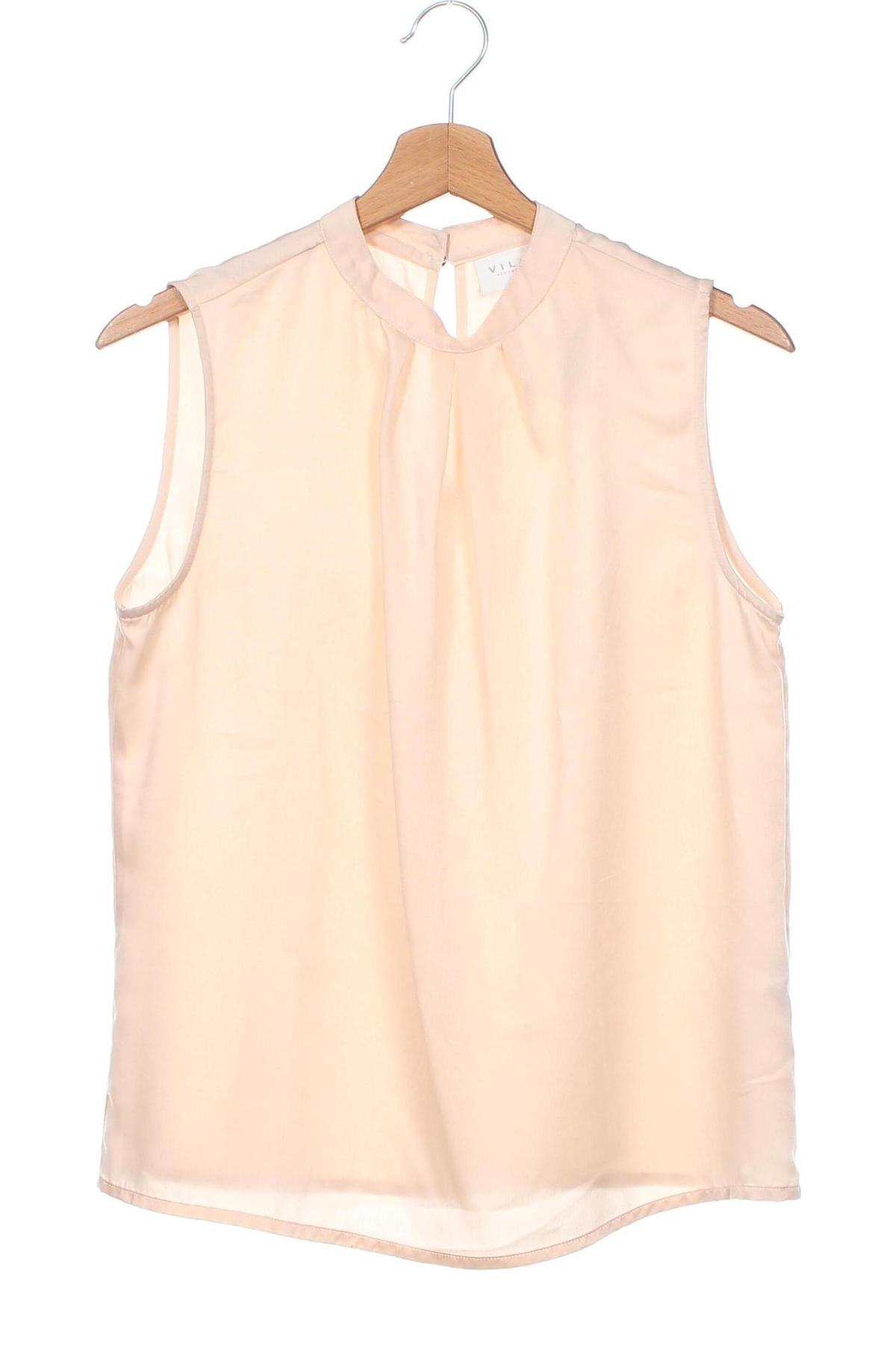 Γυναικείο αμάνικο μπλουζάκι VILA, Μέγεθος XS, Χρώμα Ρόζ , Τιμή 3,57 €