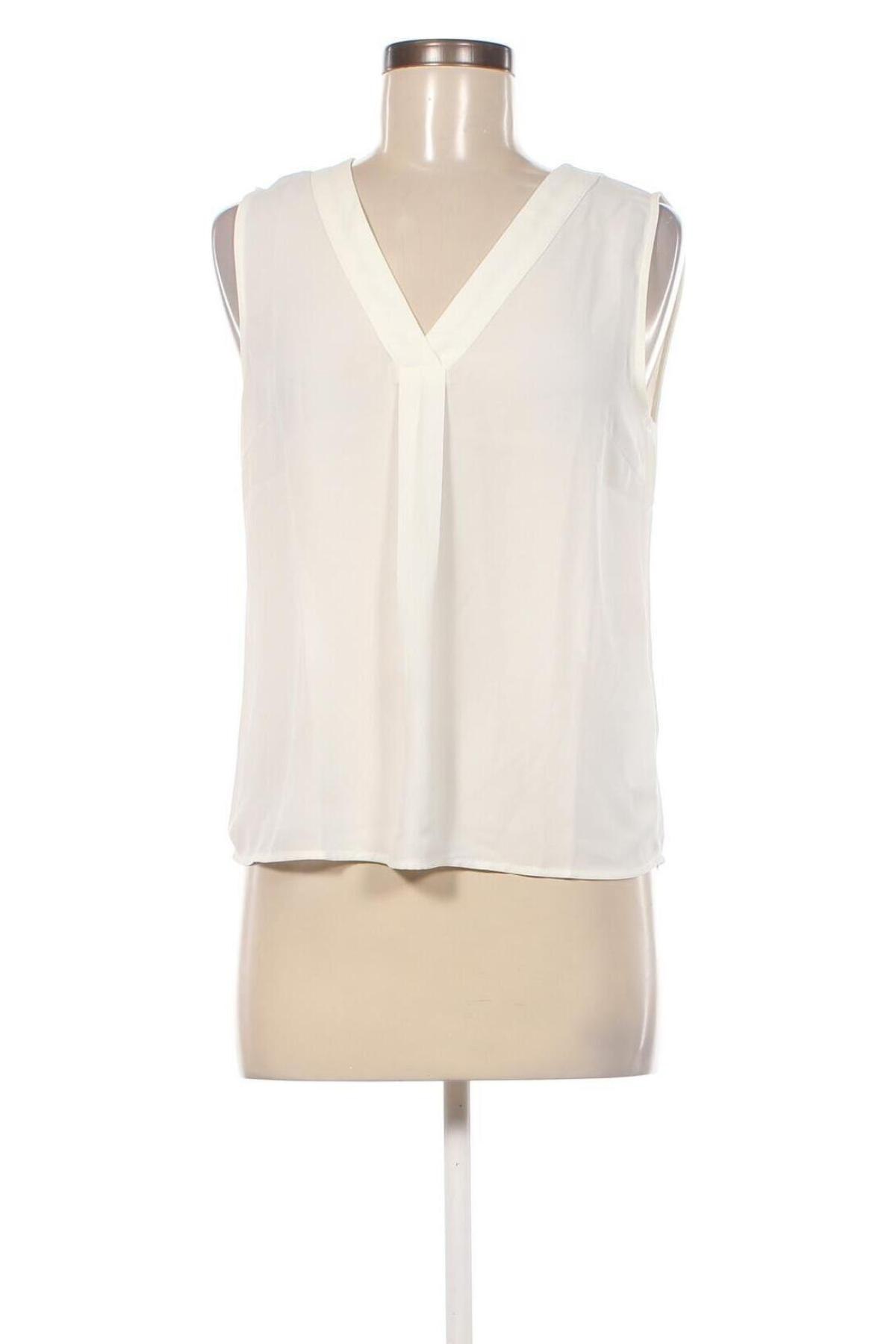 Γυναικείο αμάνικο μπλουζάκι Vero Moda, Μέγεθος S, Χρώμα Λευκό, Τιμή 4,00 €