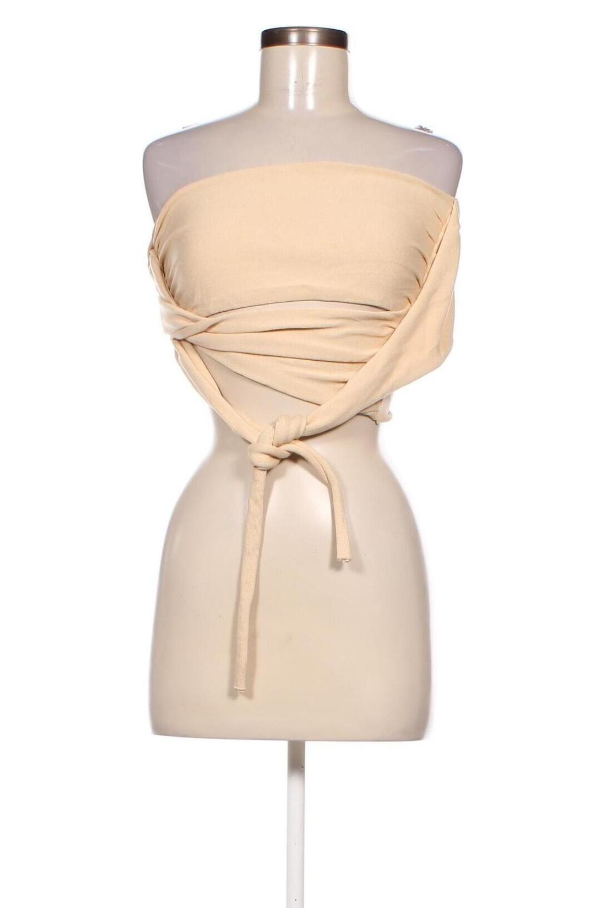 Γυναικείο αμάνικο μπλουζάκι Zara, Μέγεθος M, Χρώμα Λευκό, Τιμή 12,11 €