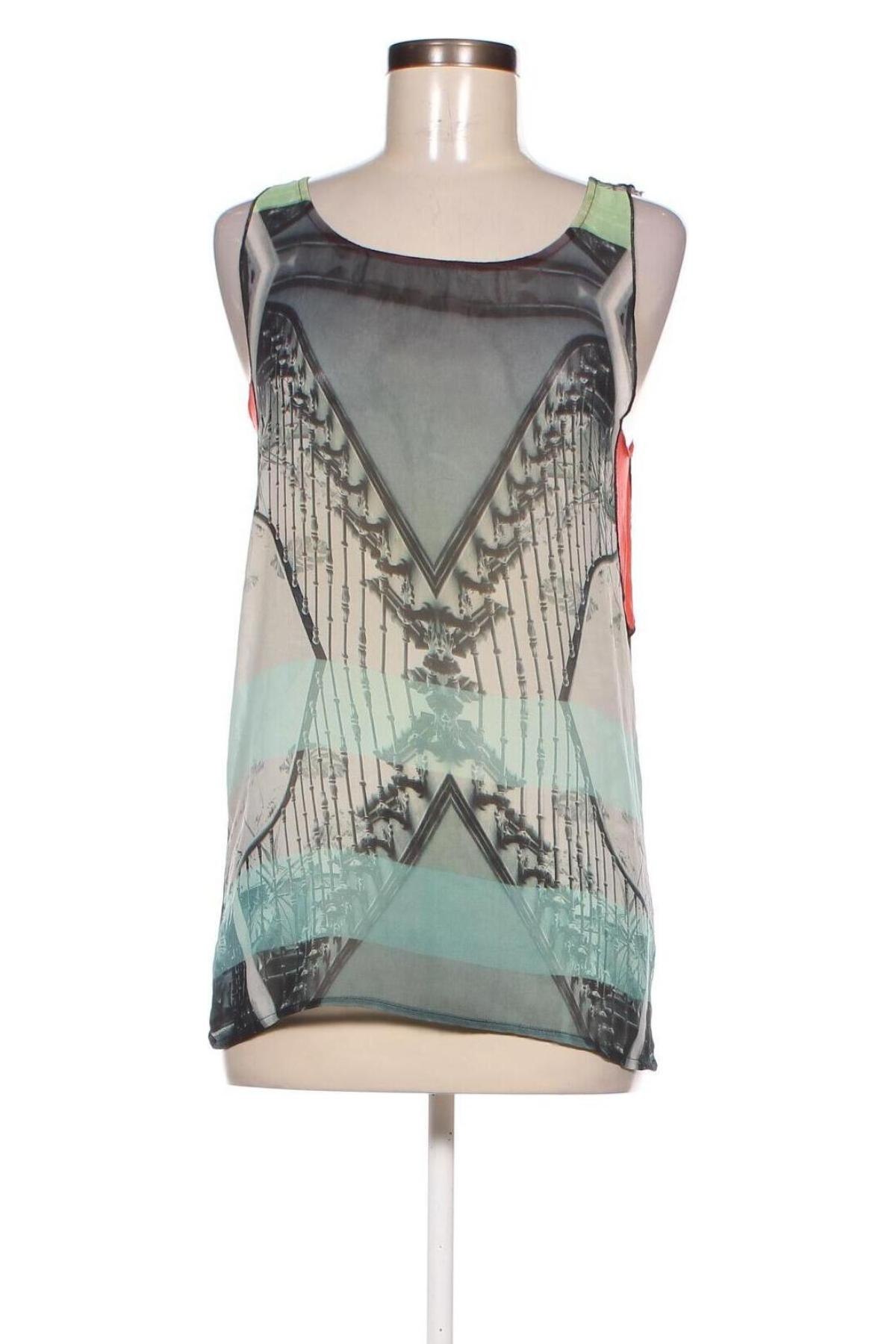 Γυναικείο αμάνικο μπλουζάκι Zara, Μέγεθος S, Χρώμα Πολύχρωμο, Τιμή 8,05 €