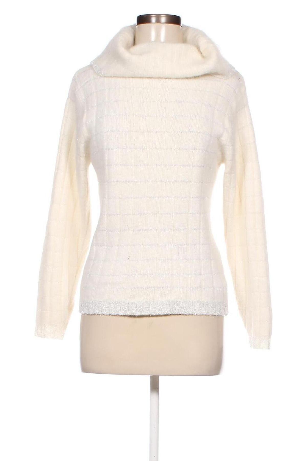 Γυναικείο πουλόβερ, Μέγεθος M, Χρώμα Λευκό, Τιμή 8,01 €