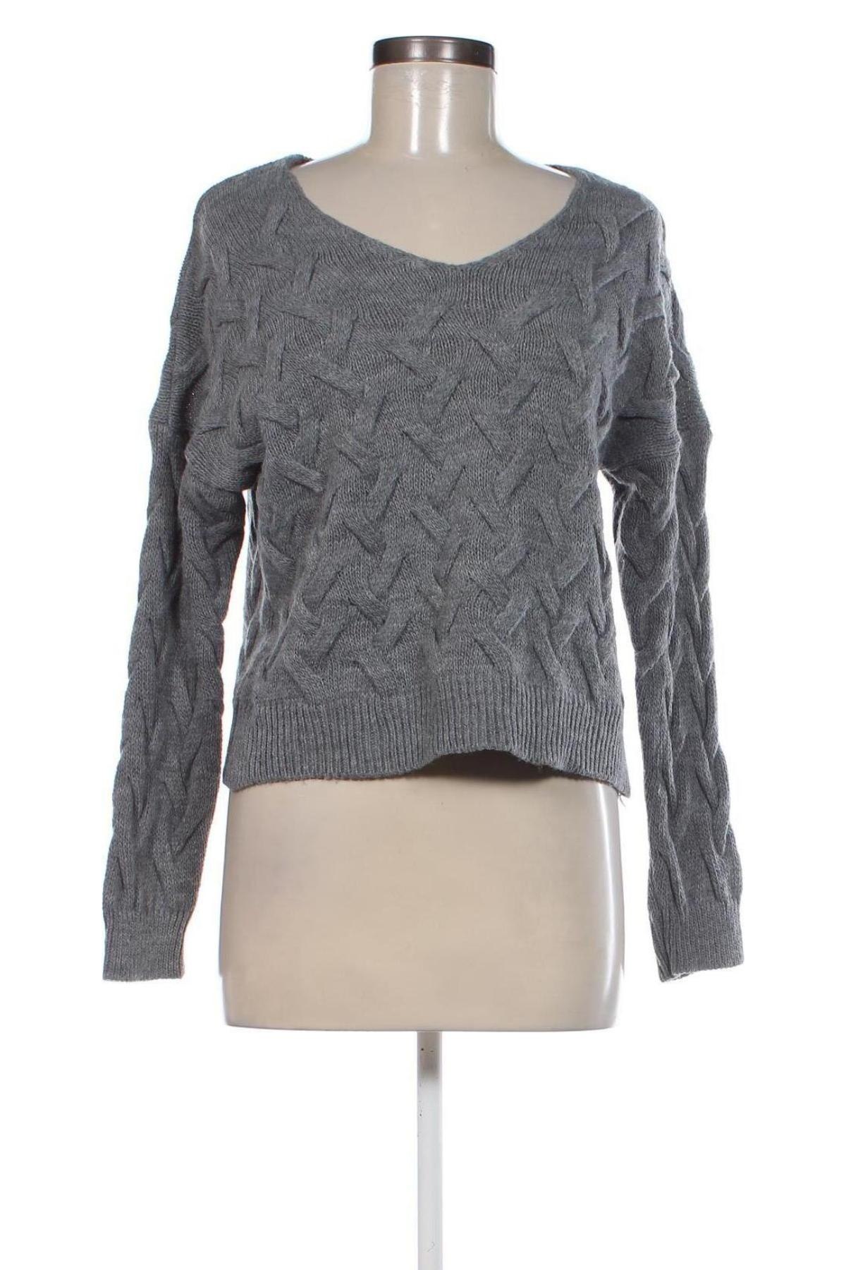 Damenpullover, Größe M, Farbe Grau, Preis 8,07 €