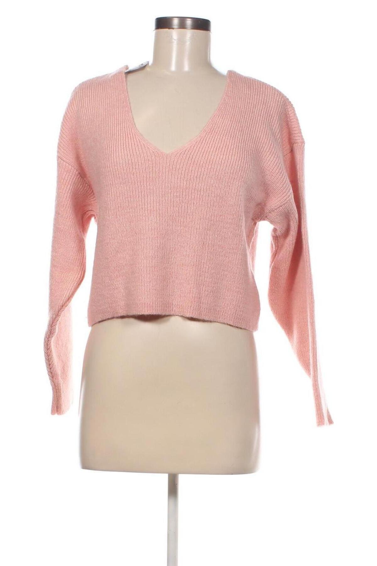 Дамски пуловер, Размер S, Цвят Розов, Цена 23,46 лв.