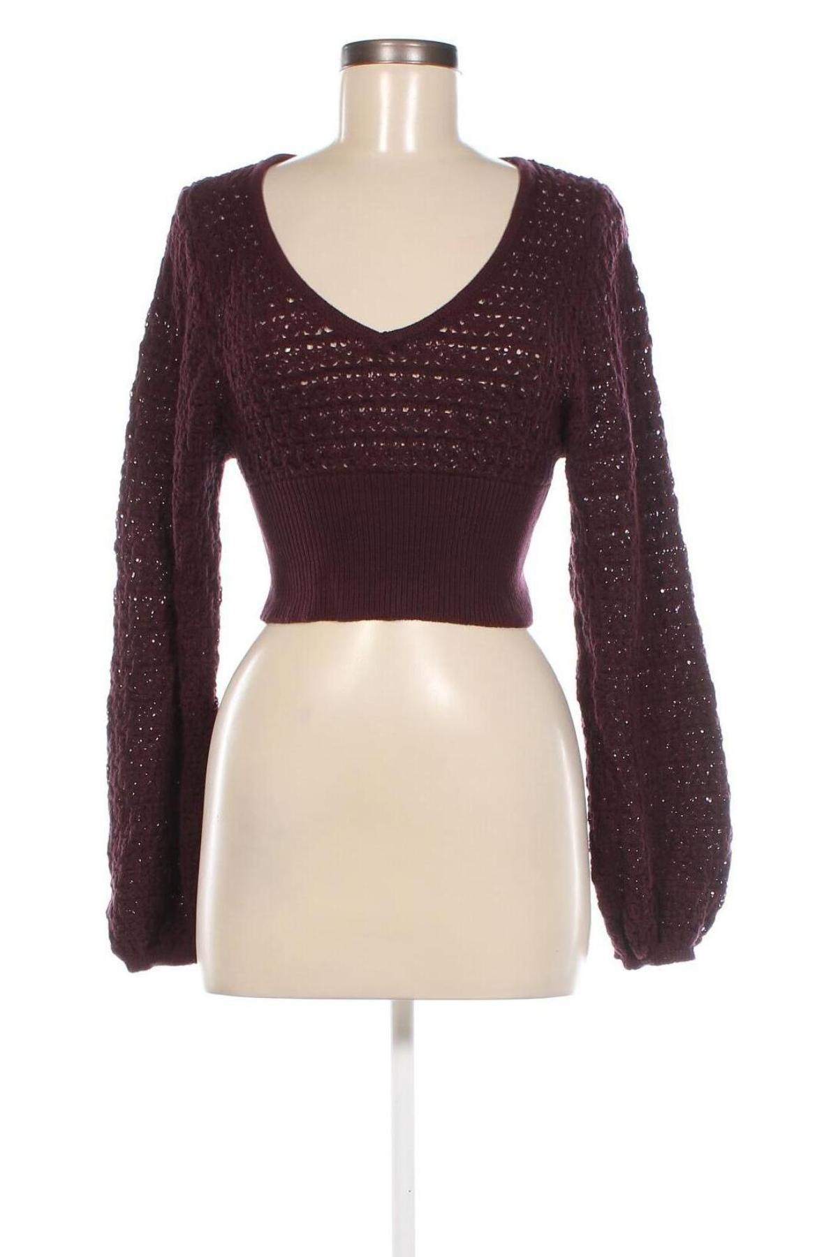Дамски пуловер, Размер M, Цвят Червен, Цена 12,47 лв.