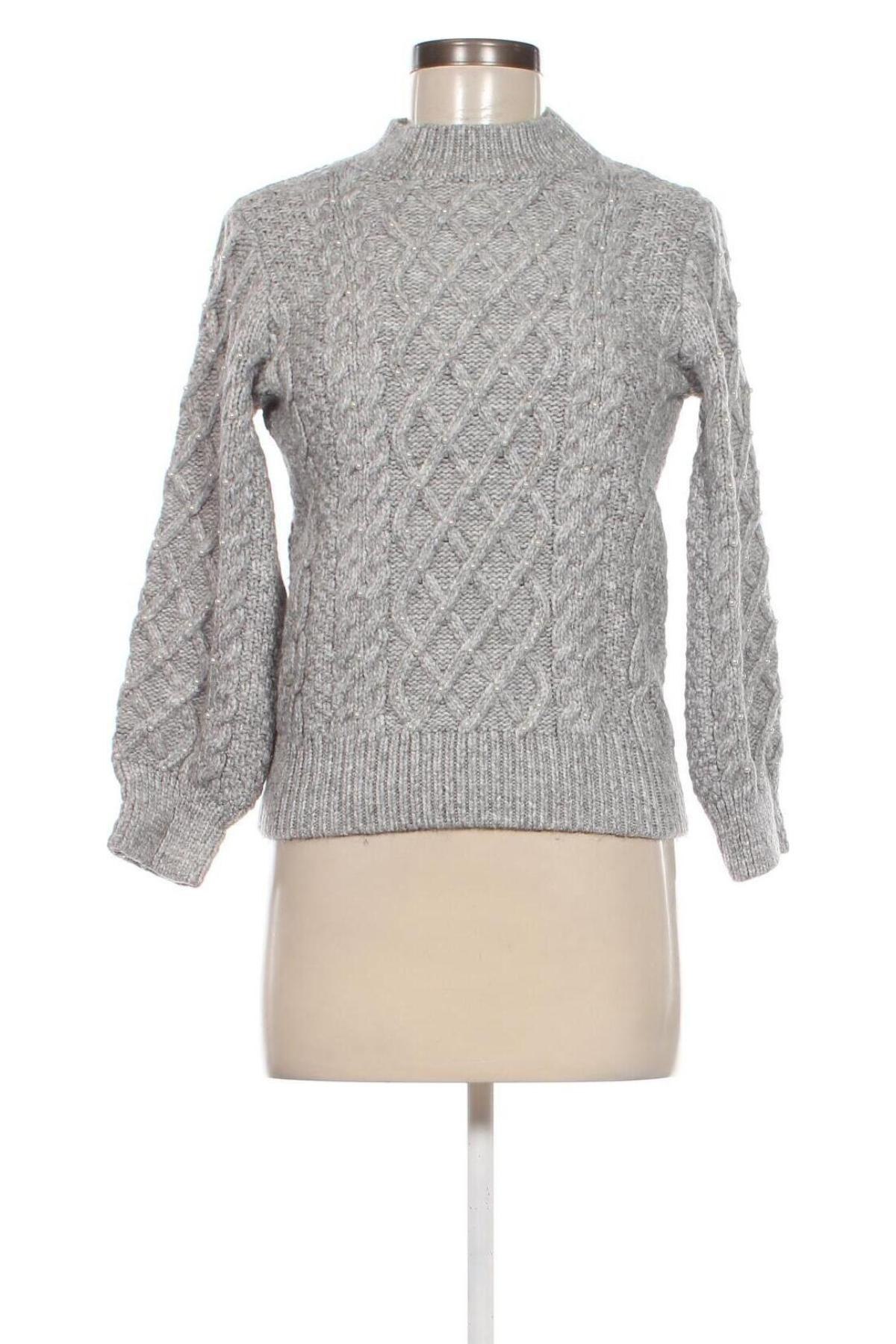 Damenpullover, Größe L, Farbe Grau, Preis 7,49 €