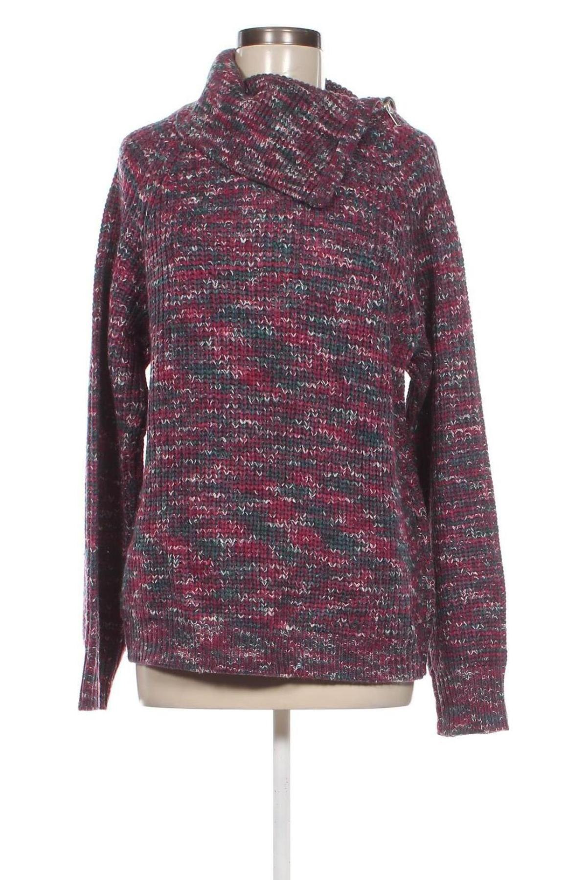 Дамски пуловер, Размер L, Цвят Многоцветен, Цена 11,60 лв.