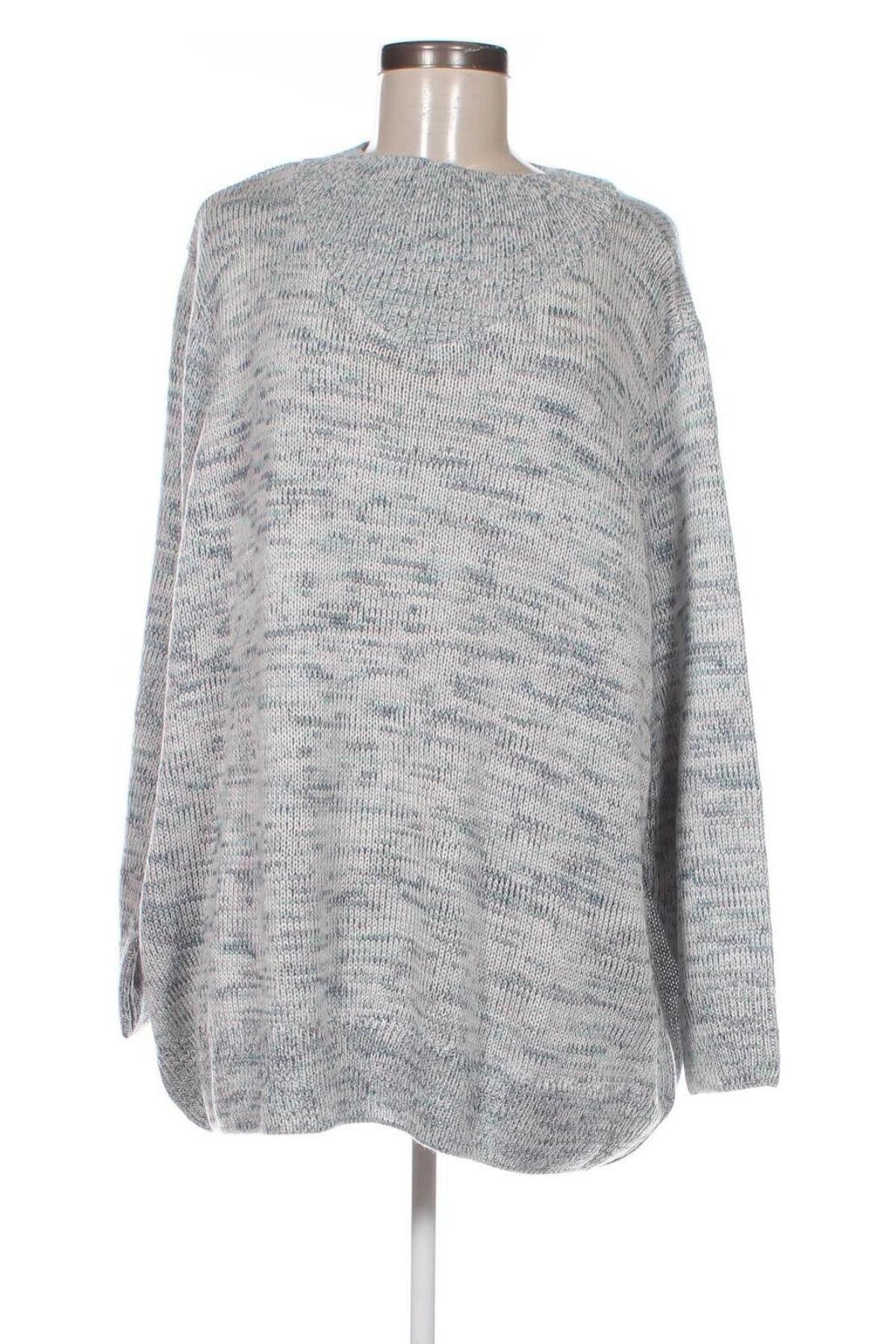 Γυναικείο πουλόβερ, Μέγεθος 5XL, Χρώμα Μπλέ, Τιμή 13,46 €