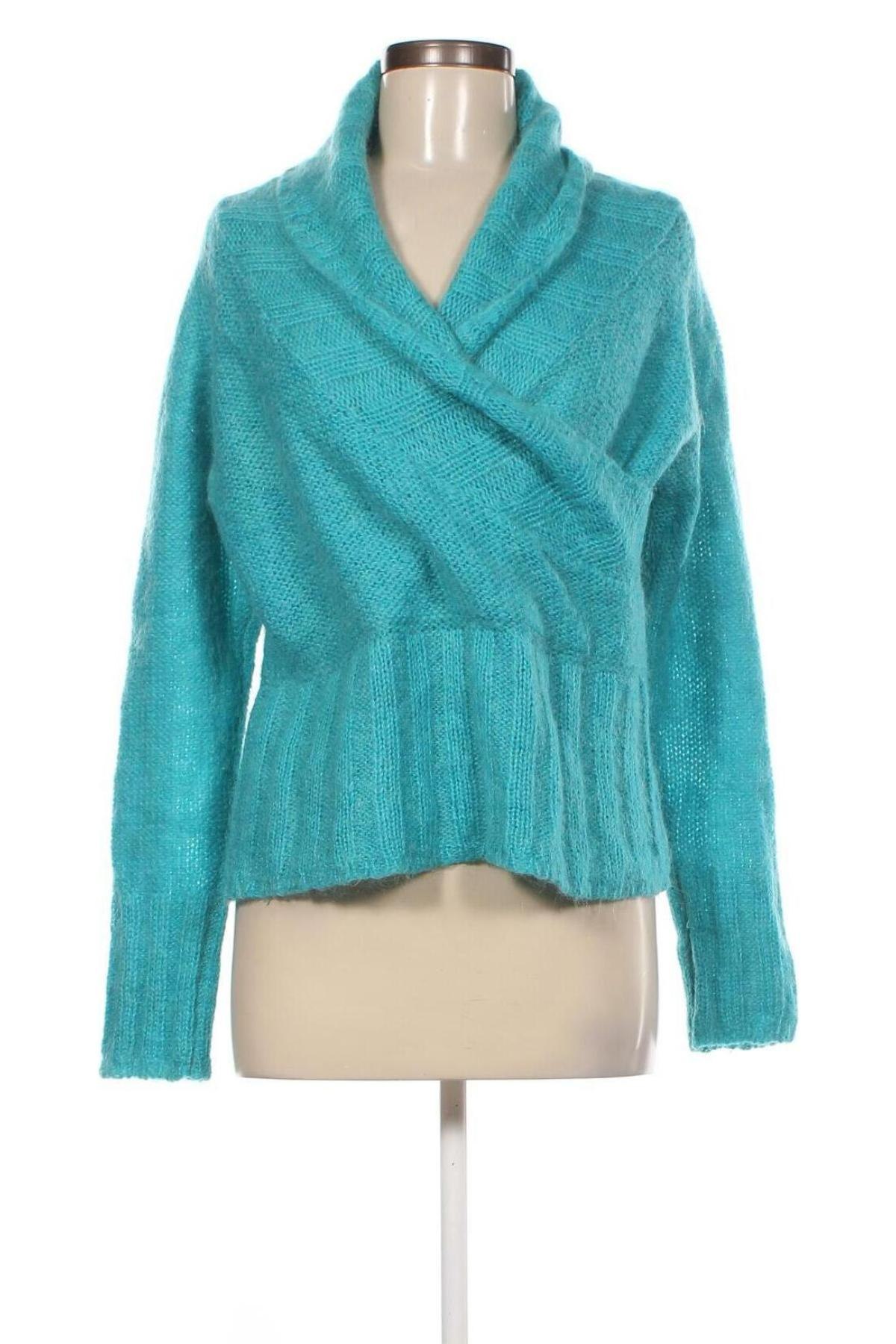 Damenpullover, Größe L, Farbe Blau, Preis 7,49 €