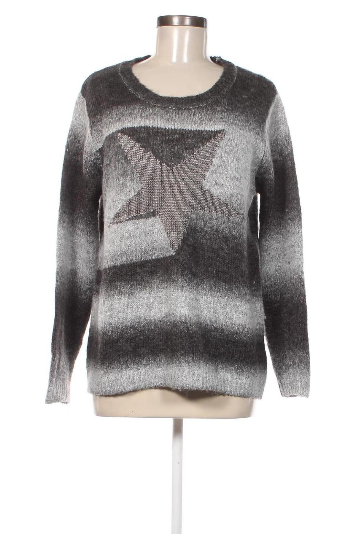 Дамски пуловер, Размер L, Цвят Сив, Цена 12,04 лв.
