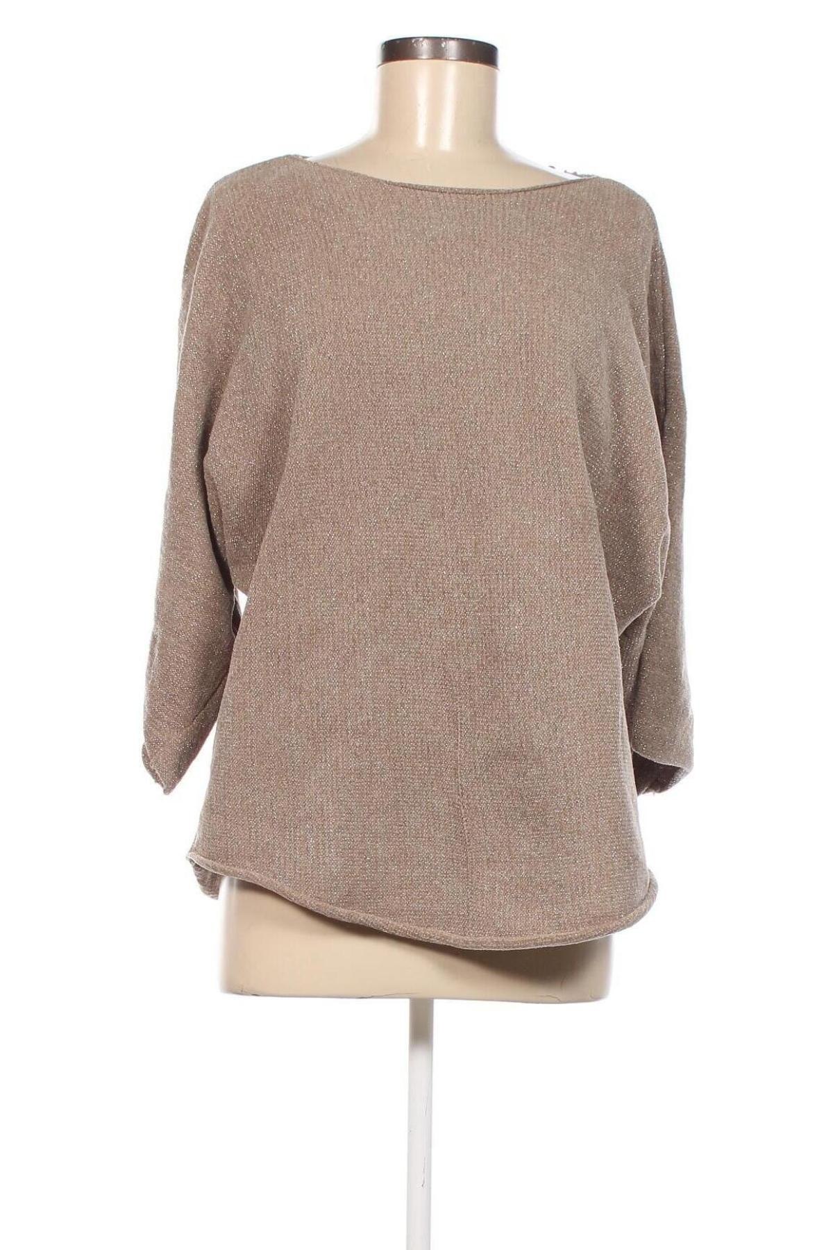 Дамски пуловер, Размер M, Цвят Златист, Цена 11,60 лв.