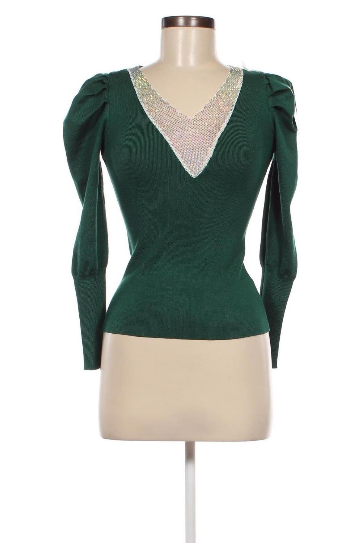 Dámský svetr, Velikost M, Barva Zelená, Cena  259,00 Kč