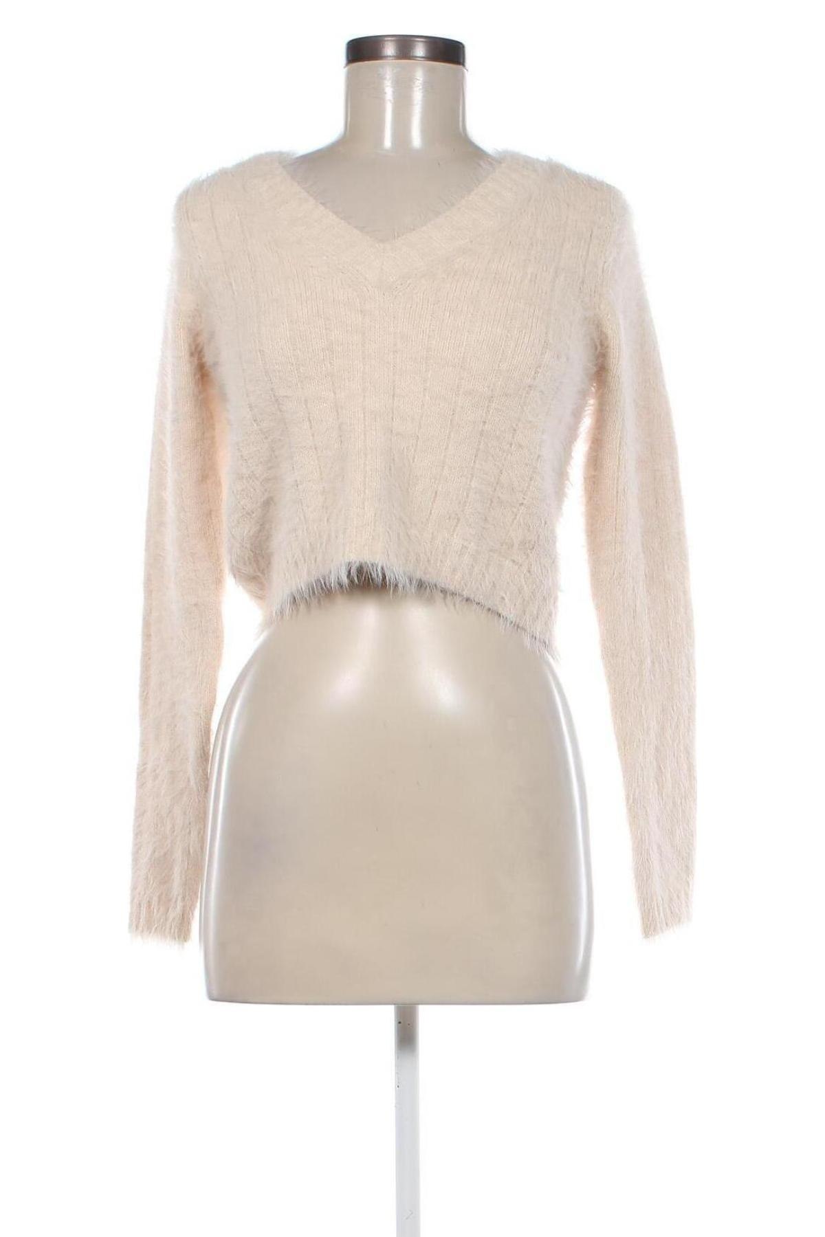 Γυναικείο πουλόβερ, Μέγεθος XS, Χρώμα Εκρού, Τιμή 7,18 €
