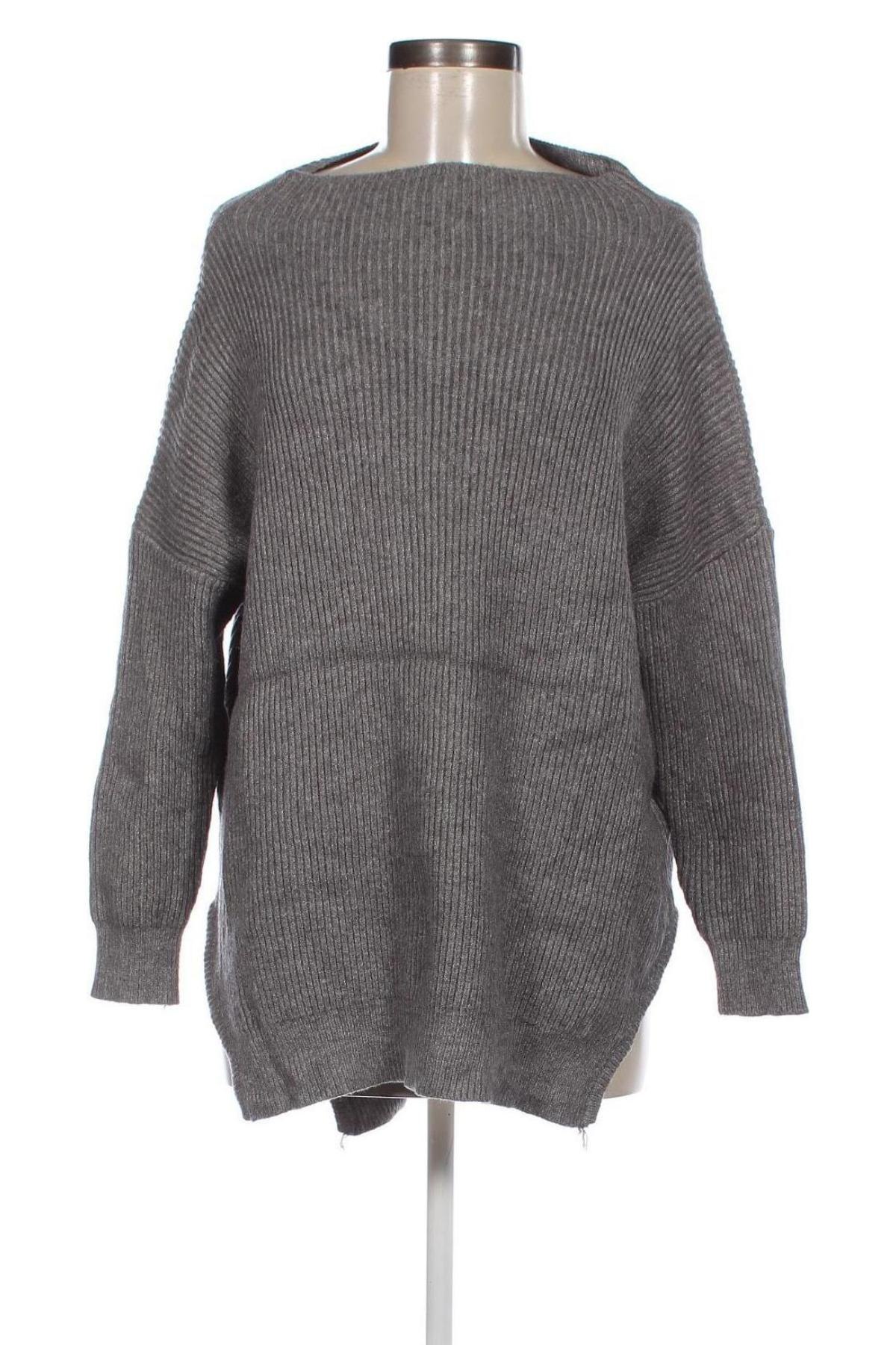 Damenpullover, Größe L, Farbe Grau, Preis € 4,49