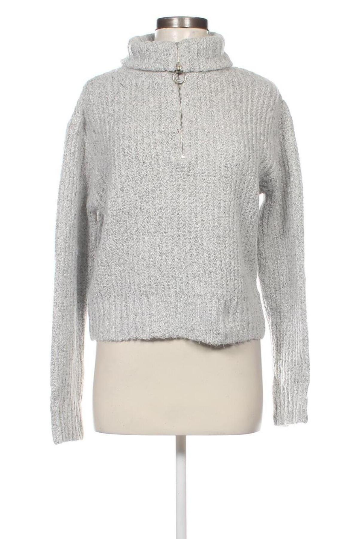 Damenpullover, Größe M, Farbe Grau, Preis 7,49 €