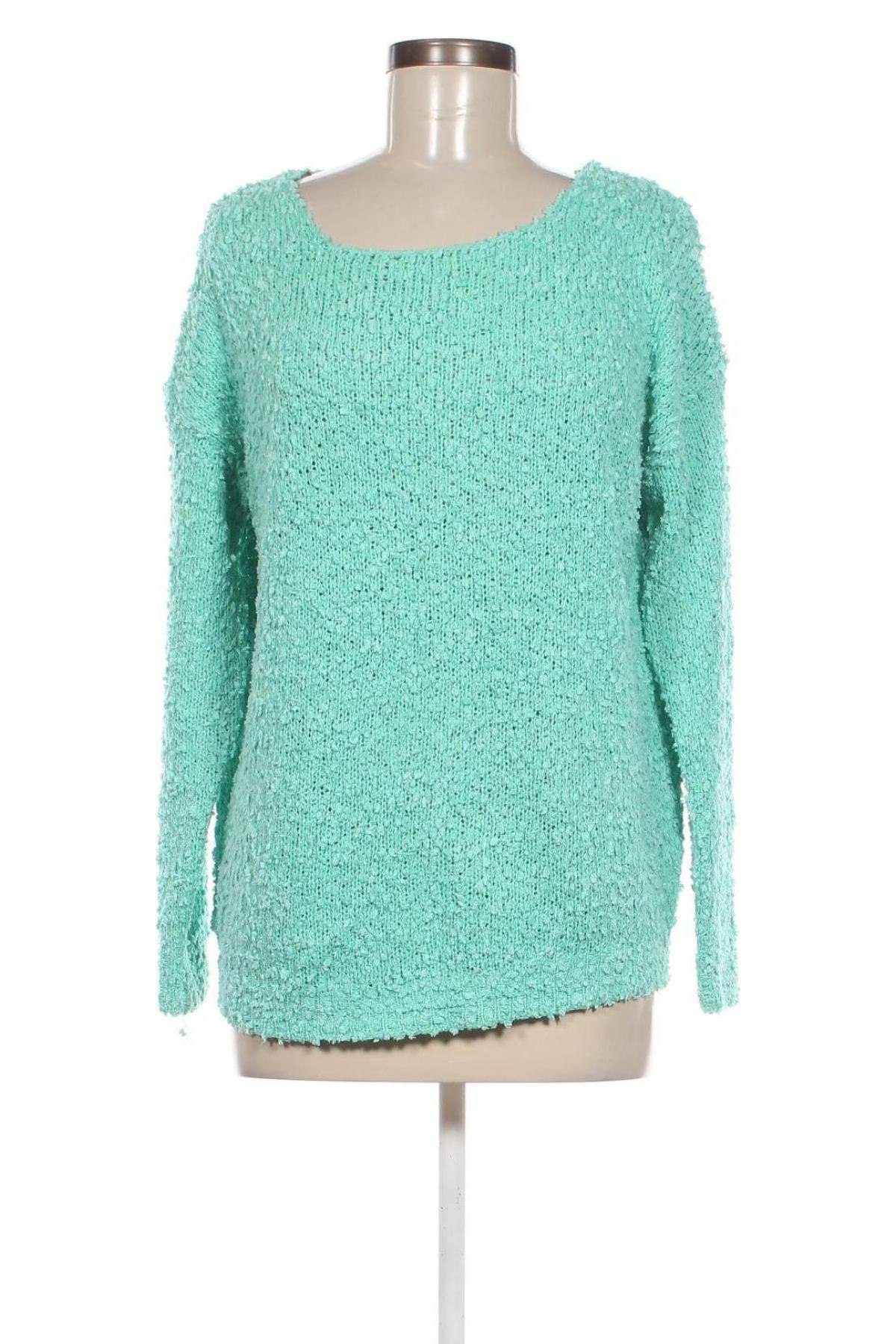 Damenpullover, Größe L, Farbe Grün, Preis 7,49 €