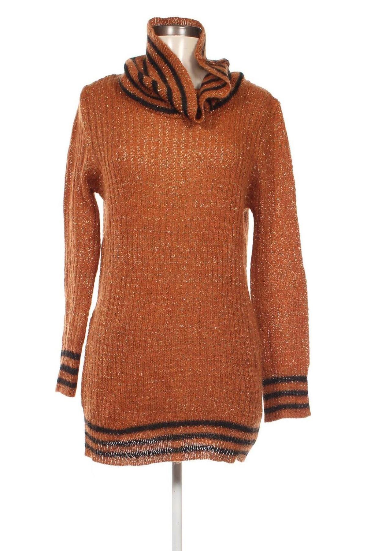 Dámský svetr, Velikost M, Barva Oranžová, Cena  169,00 Kč