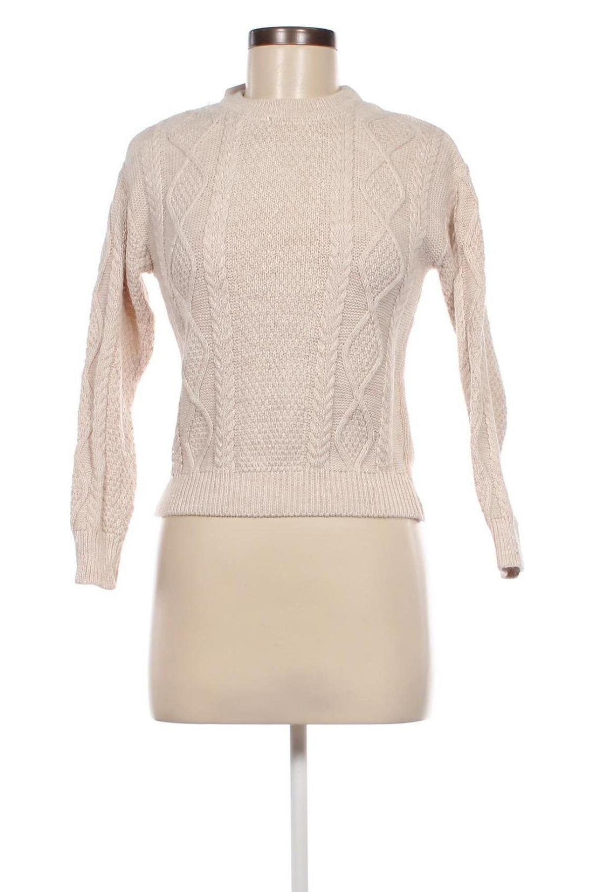 Γυναικείο πουλόβερ, Μέγεθος S, Χρώμα  Μπέζ, Τιμή 12,71 €