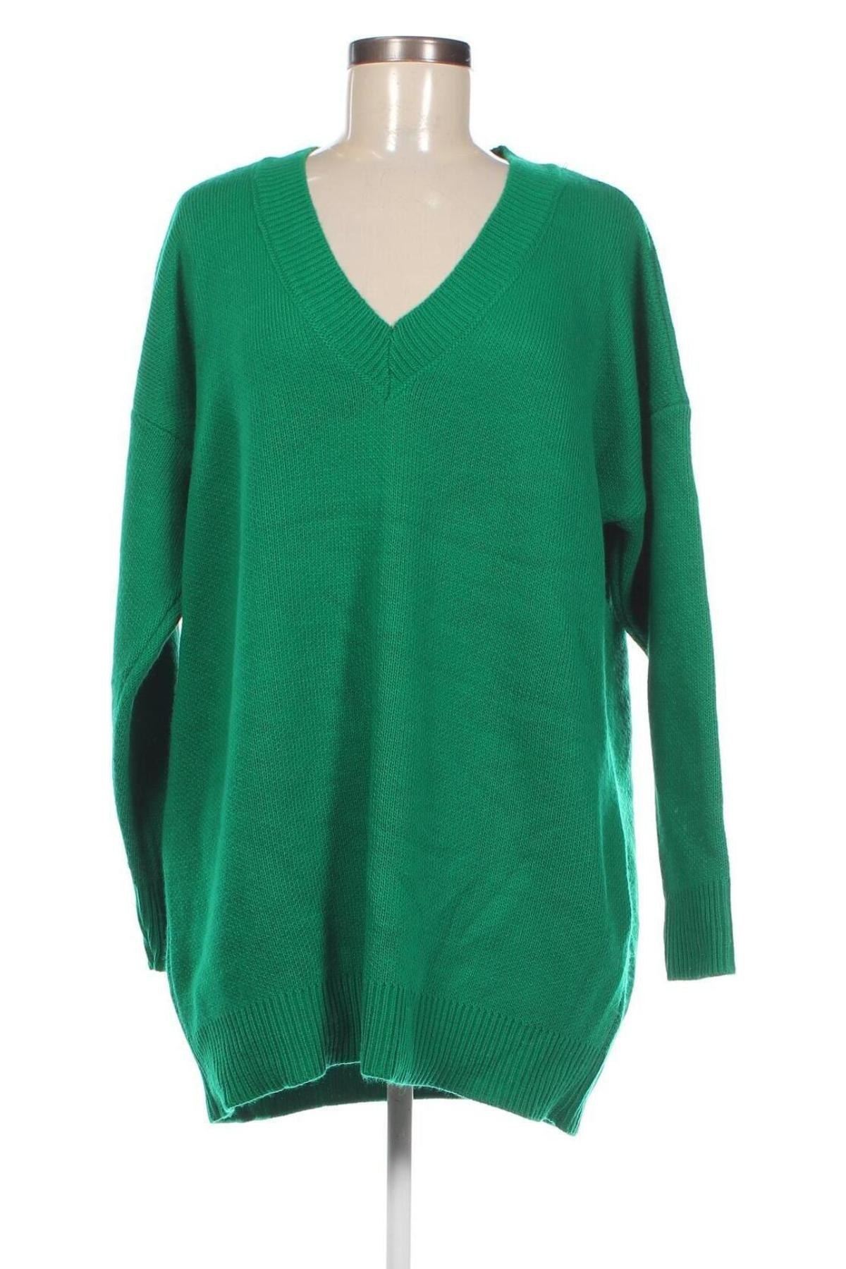 Γυναικείο πουλόβερ, Μέγεθος XL, Χρώμα Πράσινο, Τιμή 9,51 €