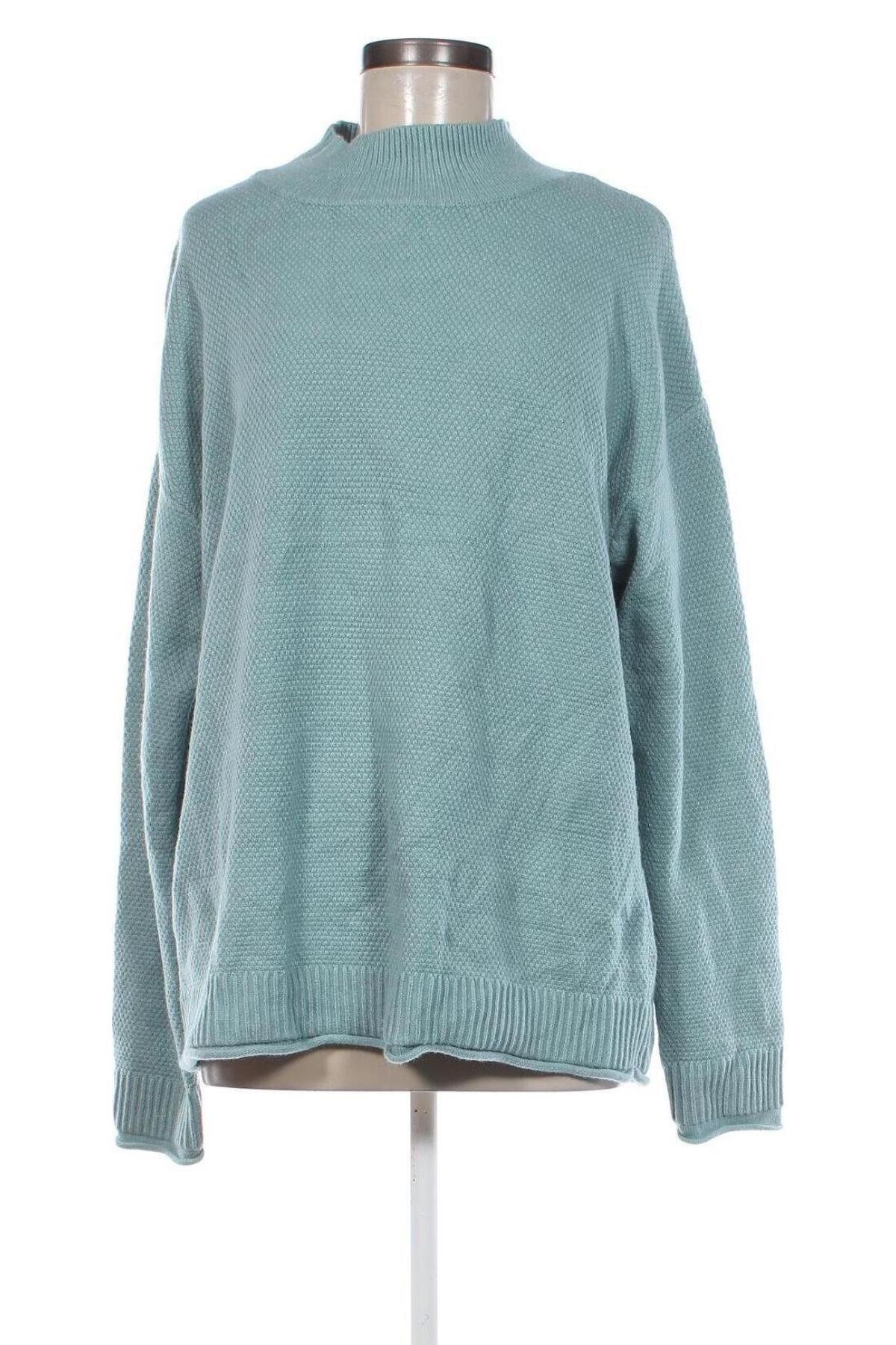 Дамски пуловер, Размер XL, Цвят Зелен, Цена 25,76 лв.